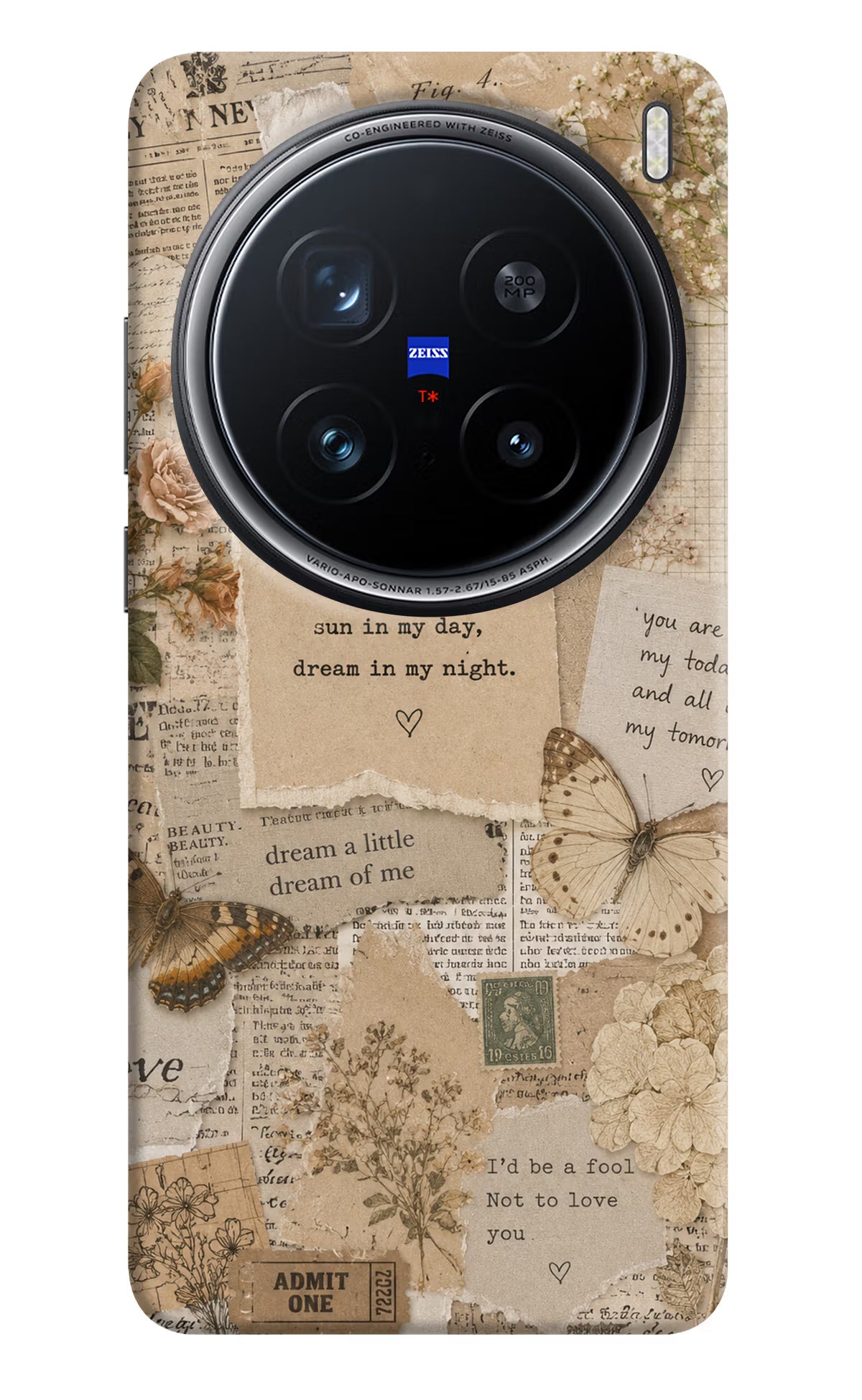 Vintage case Vivo X200 Pro 5G Back Cover - Vintage case Vivo X200 Pro 5G Back Cover Vintage case Vivo X200 Pro 5G Back Cover