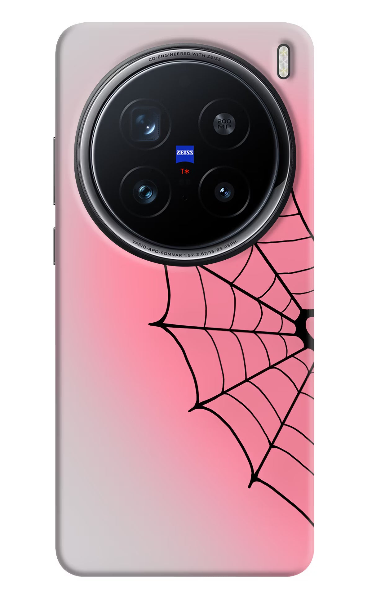 Pink Web Vivo X200 Pro 5G Back Cover - Pink Web Vivo X200 Pro 5G Back Cover Pink Web Vivo X200 Pro 5G Back Cover