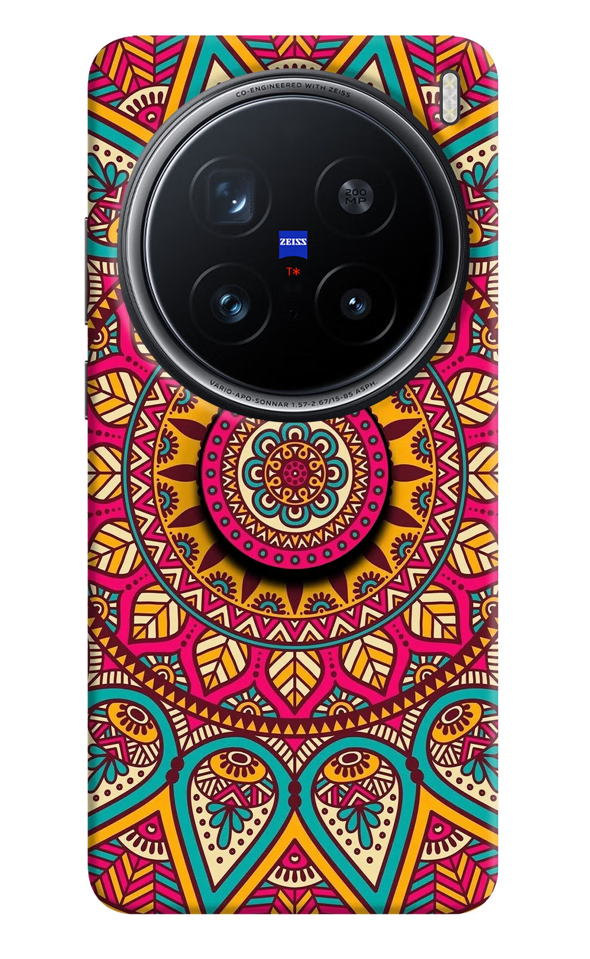 Mandala Vivo X200 Pro 5G Pop Case - Mandala Vivo X200 Pro 5G Pop Case by Casekaro Mandala Vivo X200 Pro 5G Pop Case by Casekaro