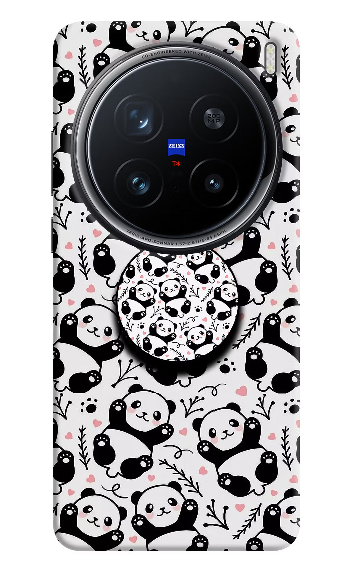 Cute Panda Vivo X200 Pro 5G Pop Case - Cute Panda Vivo X200 Pro 5G Pop Case by Casekaro Cute Panda Vivo X200 Pro 5G Pop Case by Casekaro