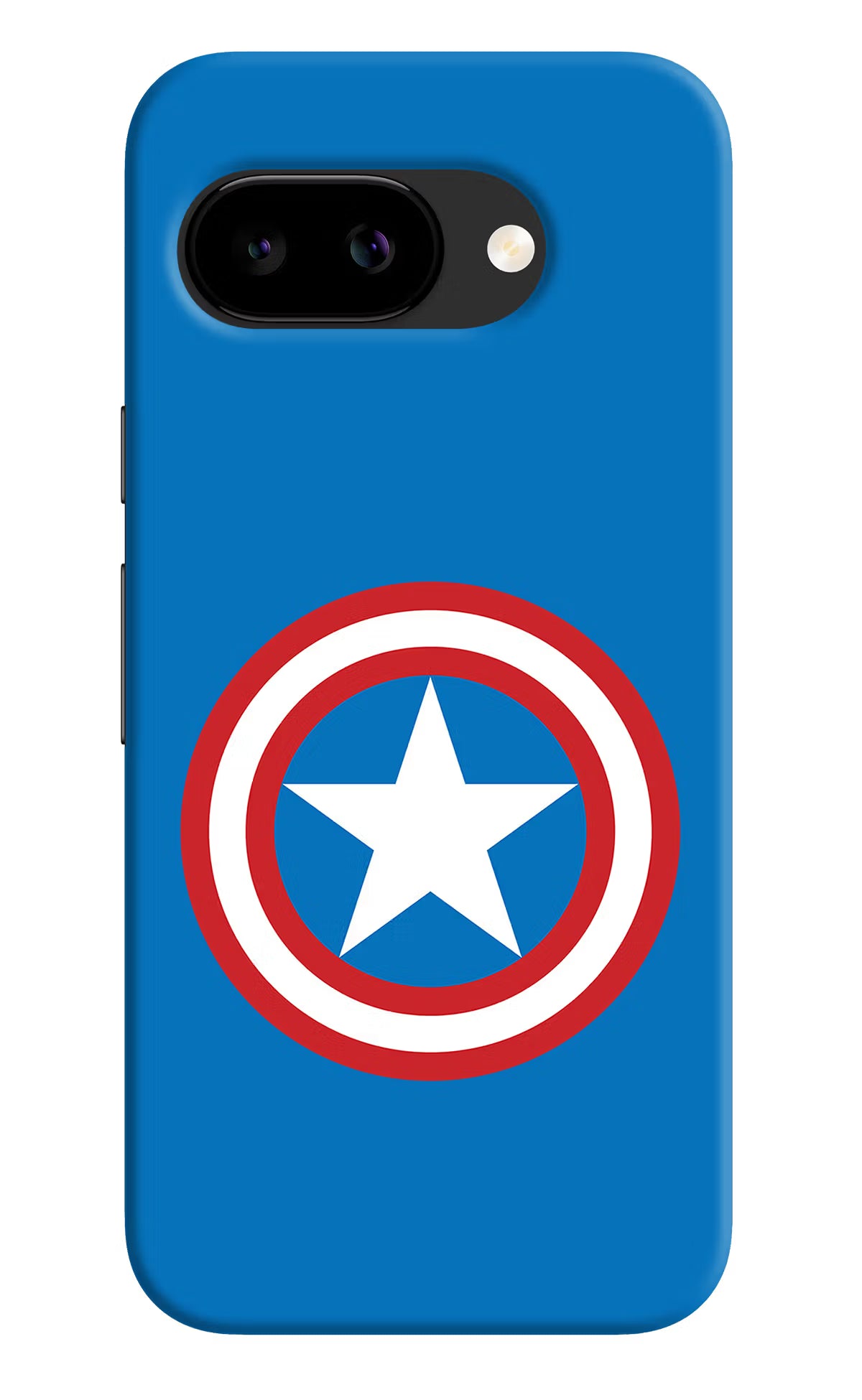 Captain America Logo Google Pixel 9A Back Cover - Captain America Logo Google Pixel 9A Back Cover Captain America Logo Google Pixel 9A Back Cover
