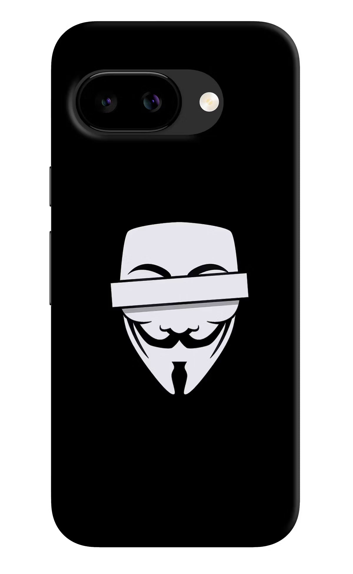 Anonymous Face Google Pixel 9A Back Cover - Anonymous Face Google Pixel 9A Back Cover Anonymous Face Google Pixel 9A Back Cover