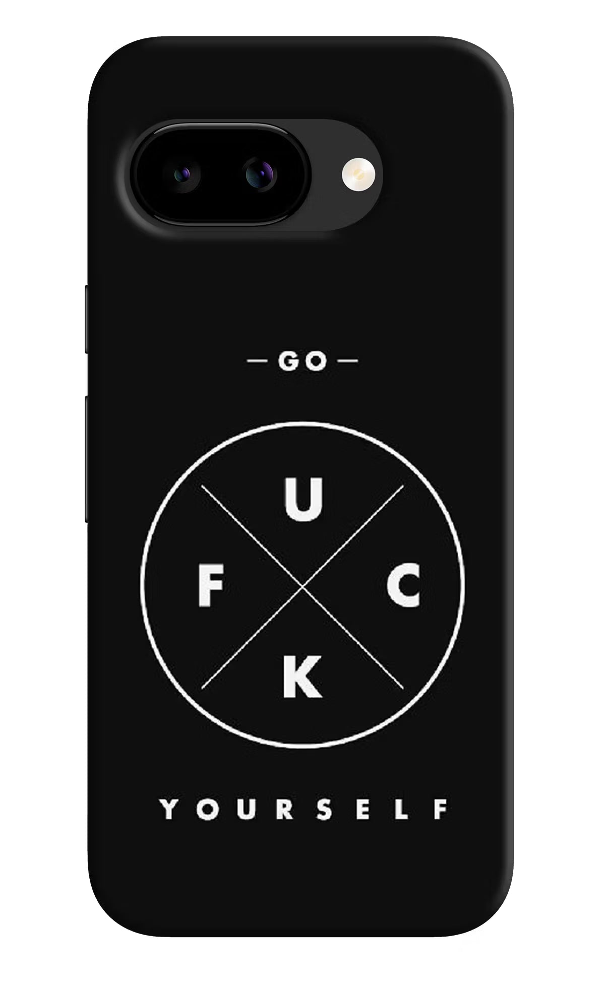 Go Fuck Yourself Google Pixel 9A Back Cover - Go Fuck Yourself Google Pixel 9A Back Cover Go Fuck Yourself Google Pixel 9A Back Cover