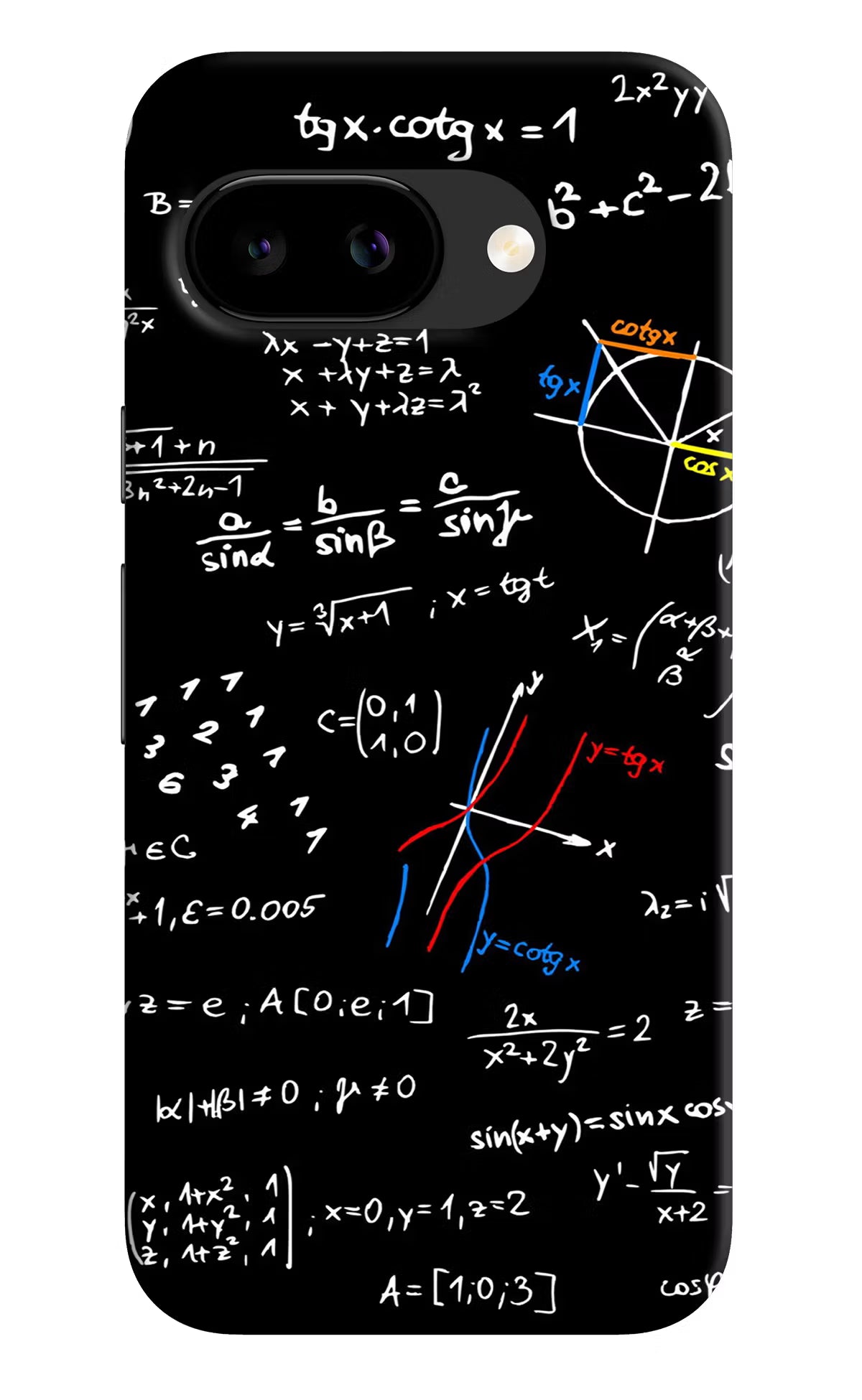 Mathematics Formula Google Pixel 9A Back Cover - Mathematics Formula Google Pixel 9A Back Cover Mathematics Formula Google Pixel 9A Back Cover