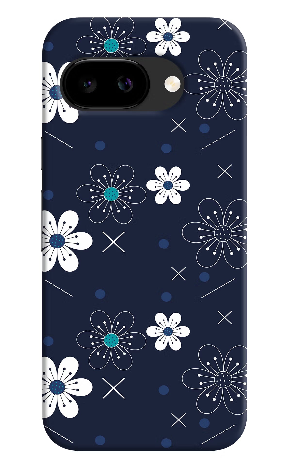 Flowers Google Pixel 9A Back Cover - Flowers Google Pixel 9A Back Cover Flowers Google Pixel 9A Back Cover