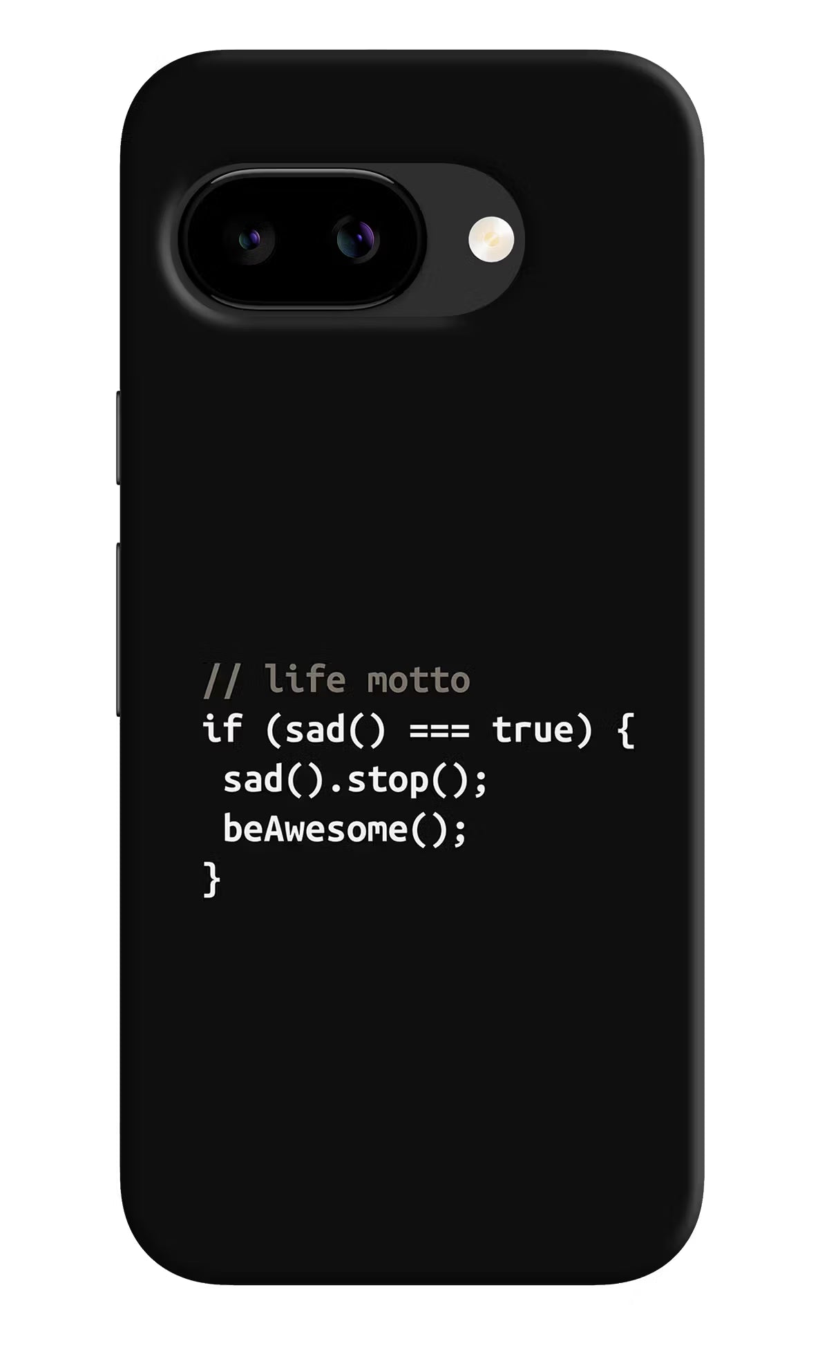 Life Motto Code Google Pixel 9A Back Cover - Life Motto Code Google Pixel 9A Back Cover Life Motto Code Google Pixel 9A Back Cover