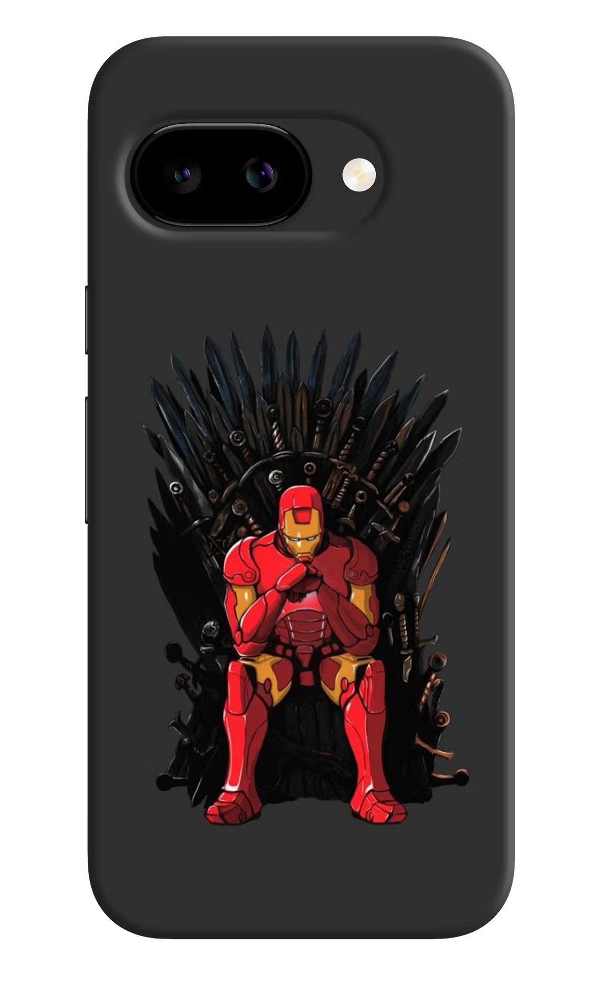Ironman Throne Google Pixel 9A Back Cover - Ironman Throne Google Pixel 9A Back Cover Ironman Throne Google Pixel 9A Back Cover
