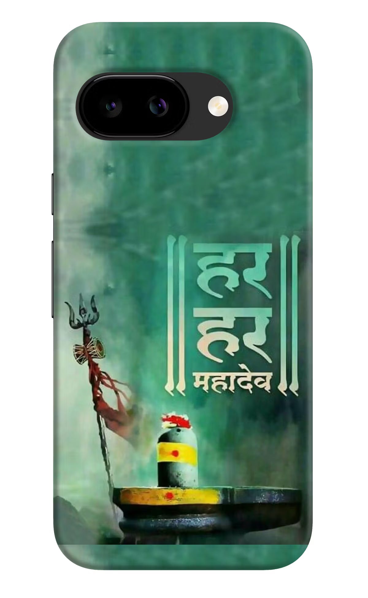 Har Har Mahadev Shivling Google Pixel 9A Back Cover - Har Har Mahadev Shivling Google Pixel 9A Back Cover Har Har Mahadev Shivling Google Pixel 9A Back Cover