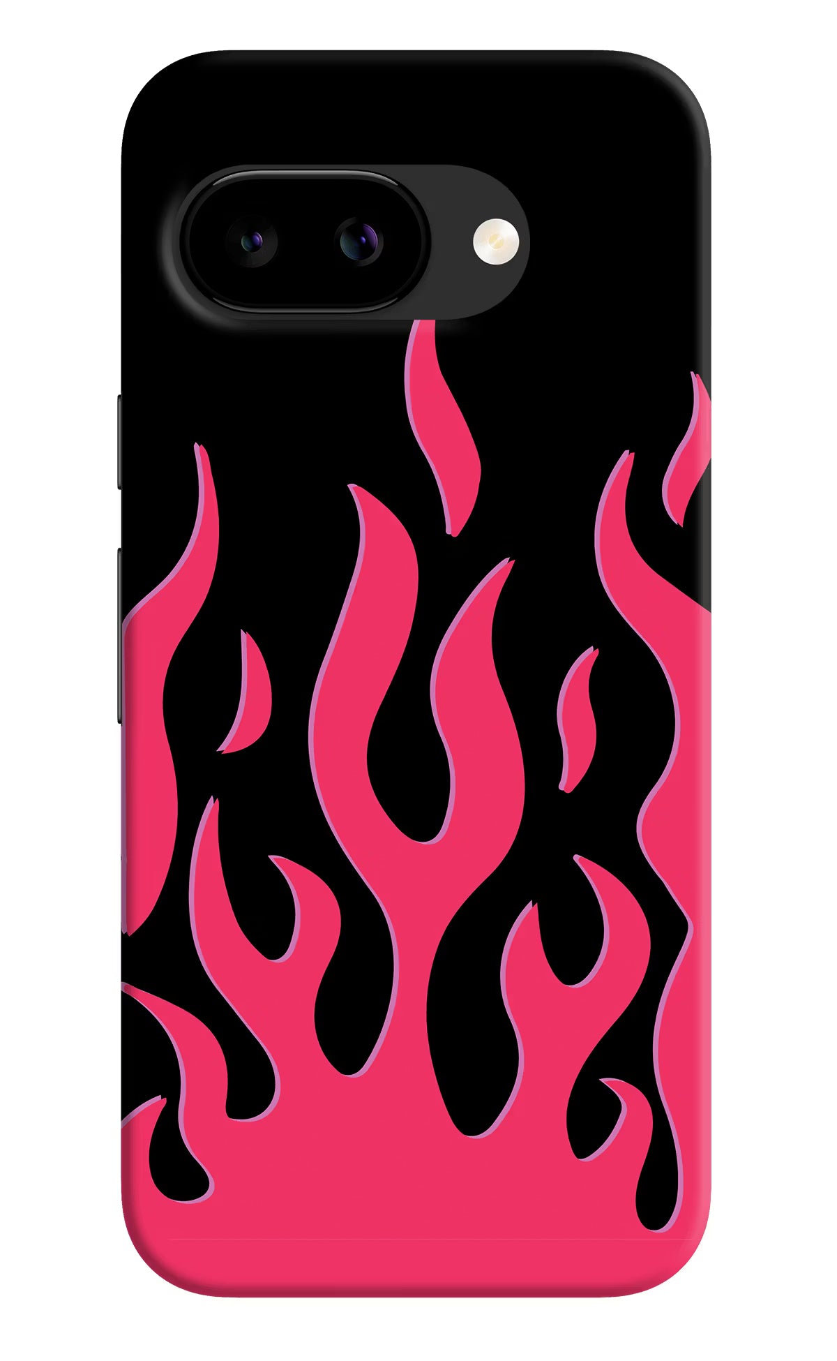 Fire Flames Google Pixel 9A Back Cover - Fire Flames Google Pixel 9A Back Cover Fire Flames Google Pixel 9A Back Cover
