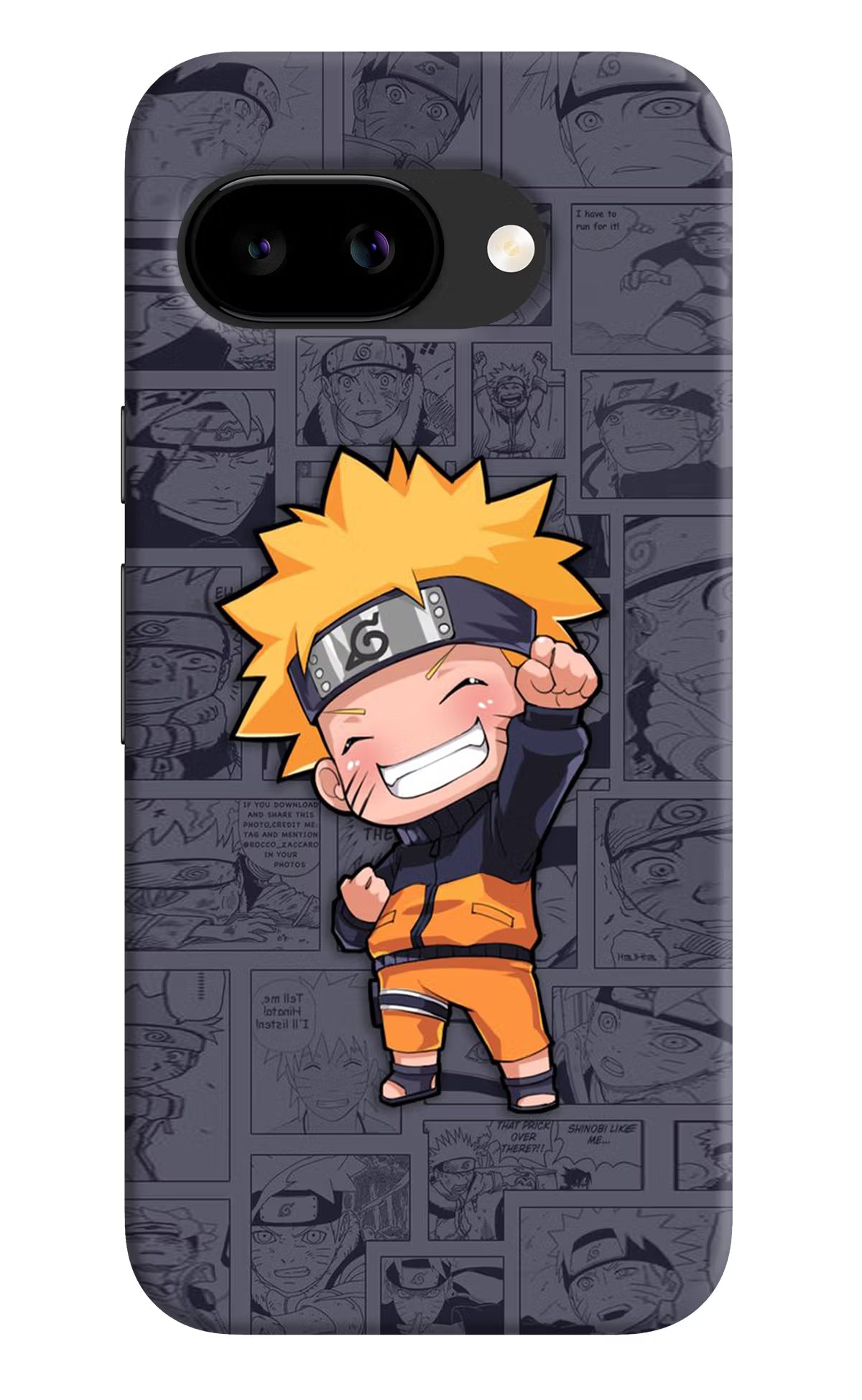 Chota Naruto Google Pixel 9A Back Cover - Chota Naruto Google Pixel 9A Back Cover Chota Naruto Google Pixel 9A Back Cover