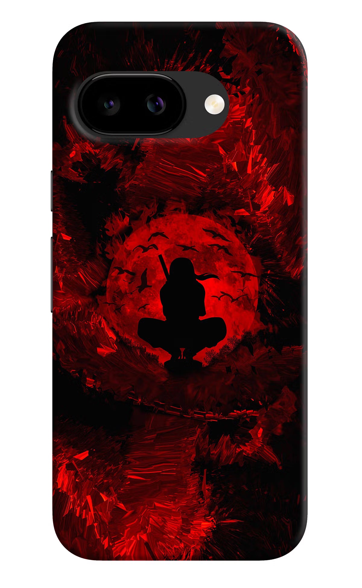 Itachi Uchiha Google Pixel 9A Back Cover - Itachi Uchiha Google Pixel 9A Back Cover Itachi Uchiha Google Pixel 9A Back Cover
