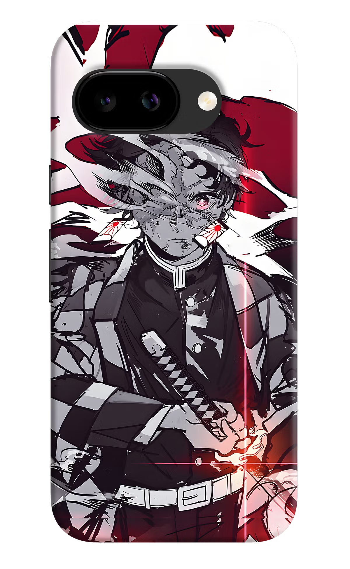 Demon Slayer Google Pixel 9A Back Cover - Demon Slayer Google Pixel 9A Back Cover Demon Slayer Google Pixel 9A Back Cover