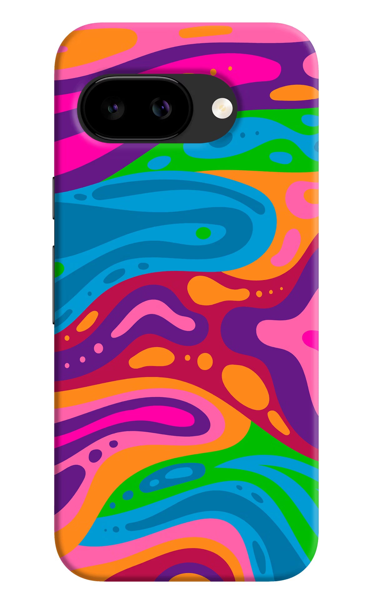Trippy Pattern Google Pixel 9A Back Cover - Trippy Pattern Google Pixel 9A Back Cover Trippy Pattern Google Pixel 9A Back Cover