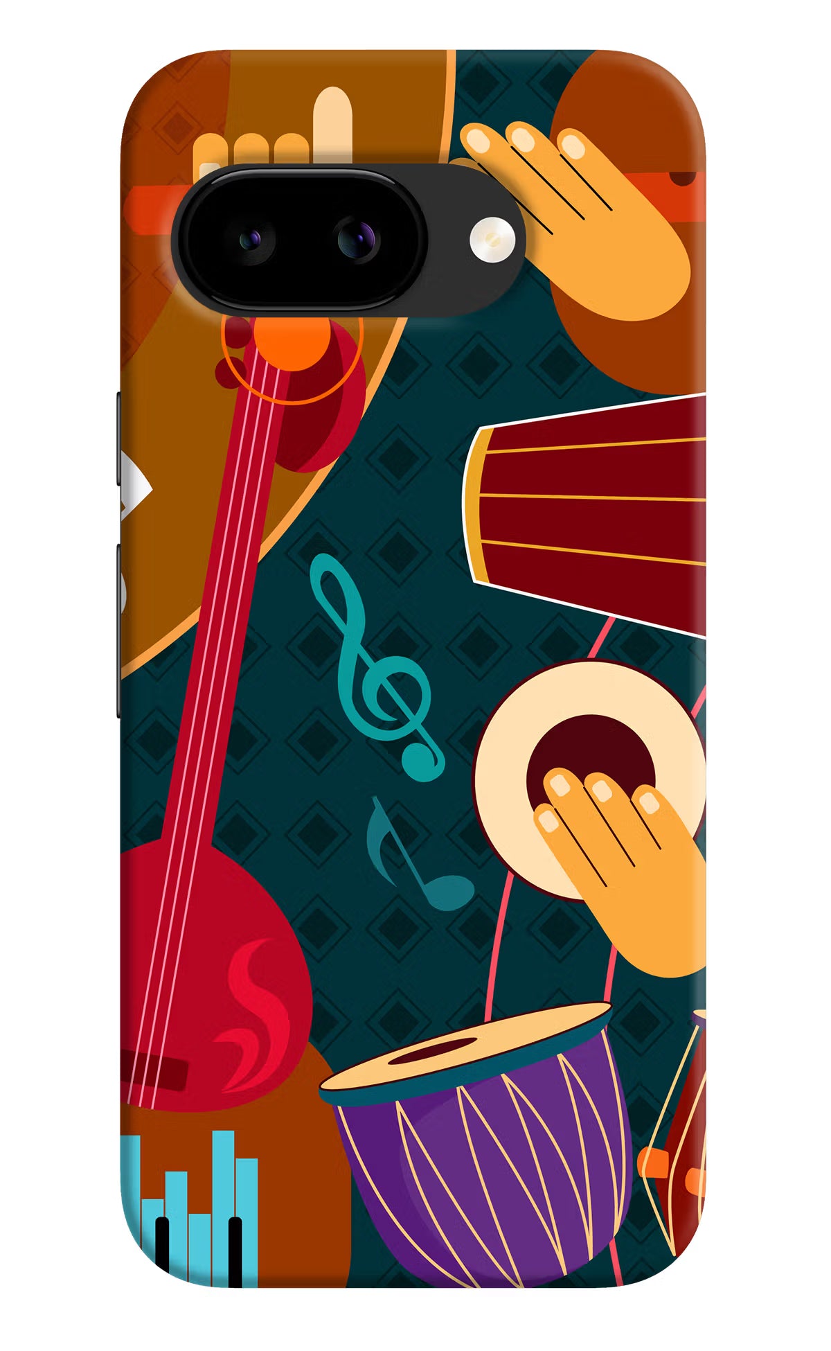 Music Instrument Google Pixel 9A Back Cover - Music Instrument Google Pixel 9A Back Cover Music Instrument Google Pixel 9A Back Cover