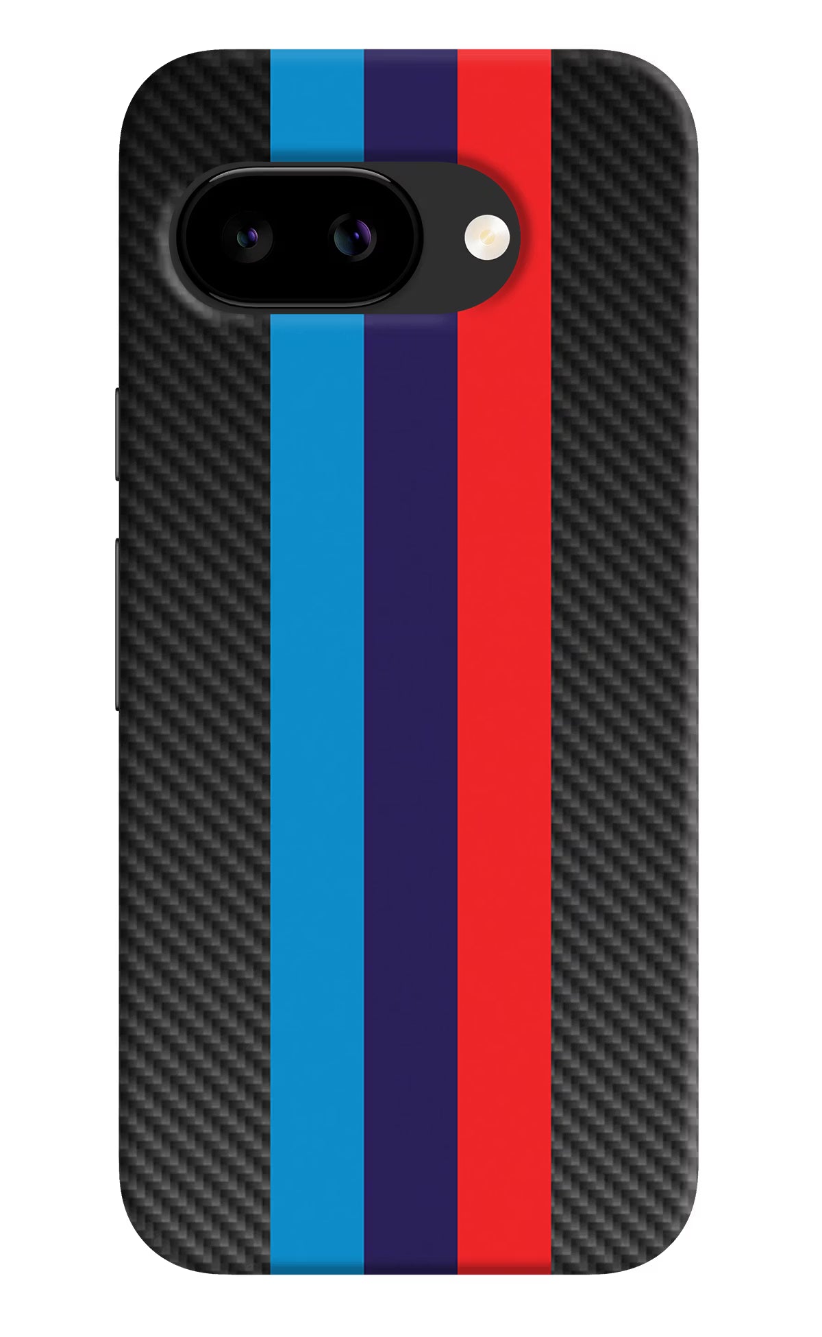 BMW Stripes Pattern Google Pixel 9A Back Cover - BMW Stripes Pattern Google Pixel 9A Back Cover BMW Stripes Pattern Google Pixel 9A Back Cover