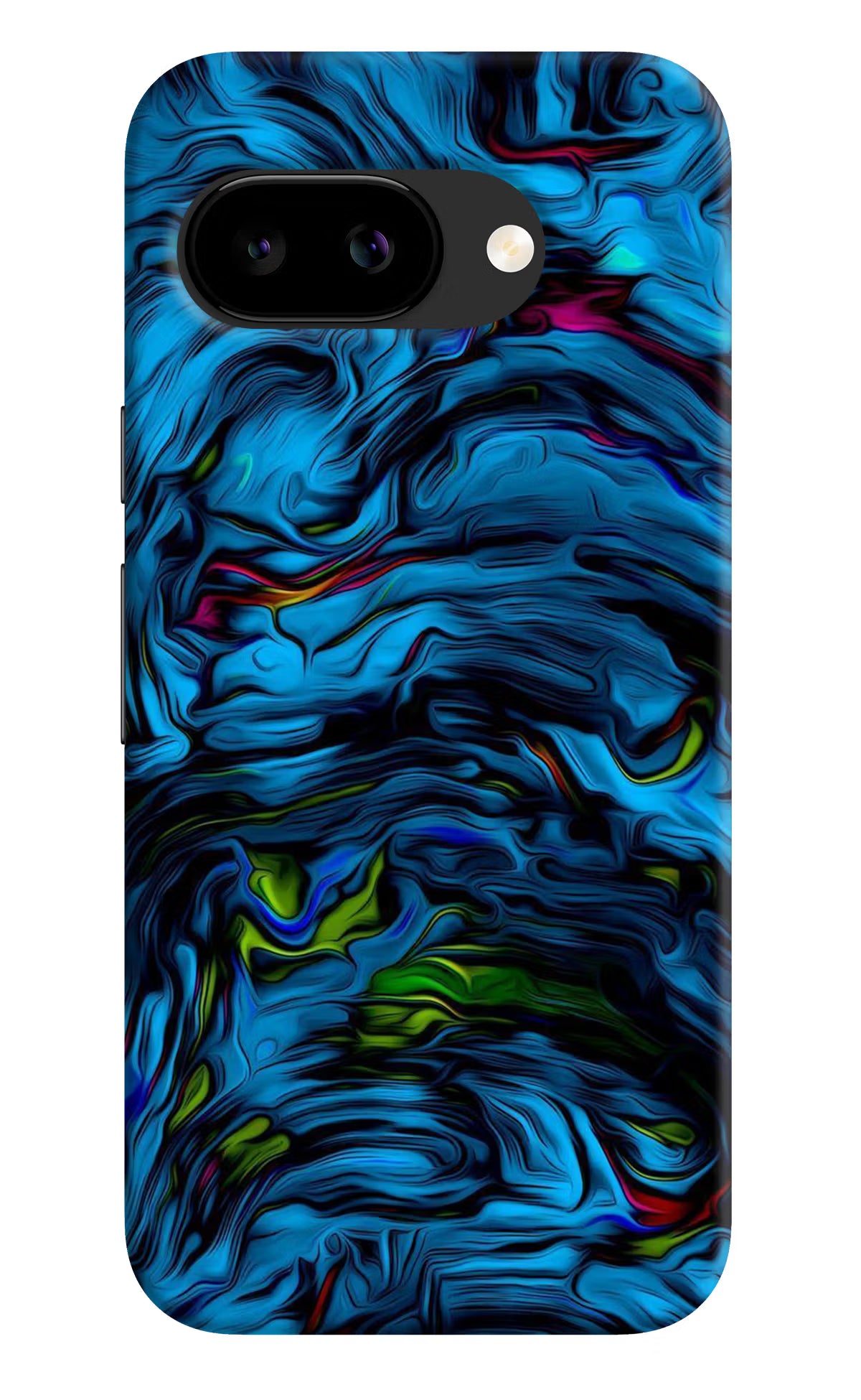 Dark Blue Abstract Google Pixel 9A Back Cover - Dark Blue Abstract Google Pixel 9A Back Cover Dark Blue Abstract Google Pixel 9A Back Cover