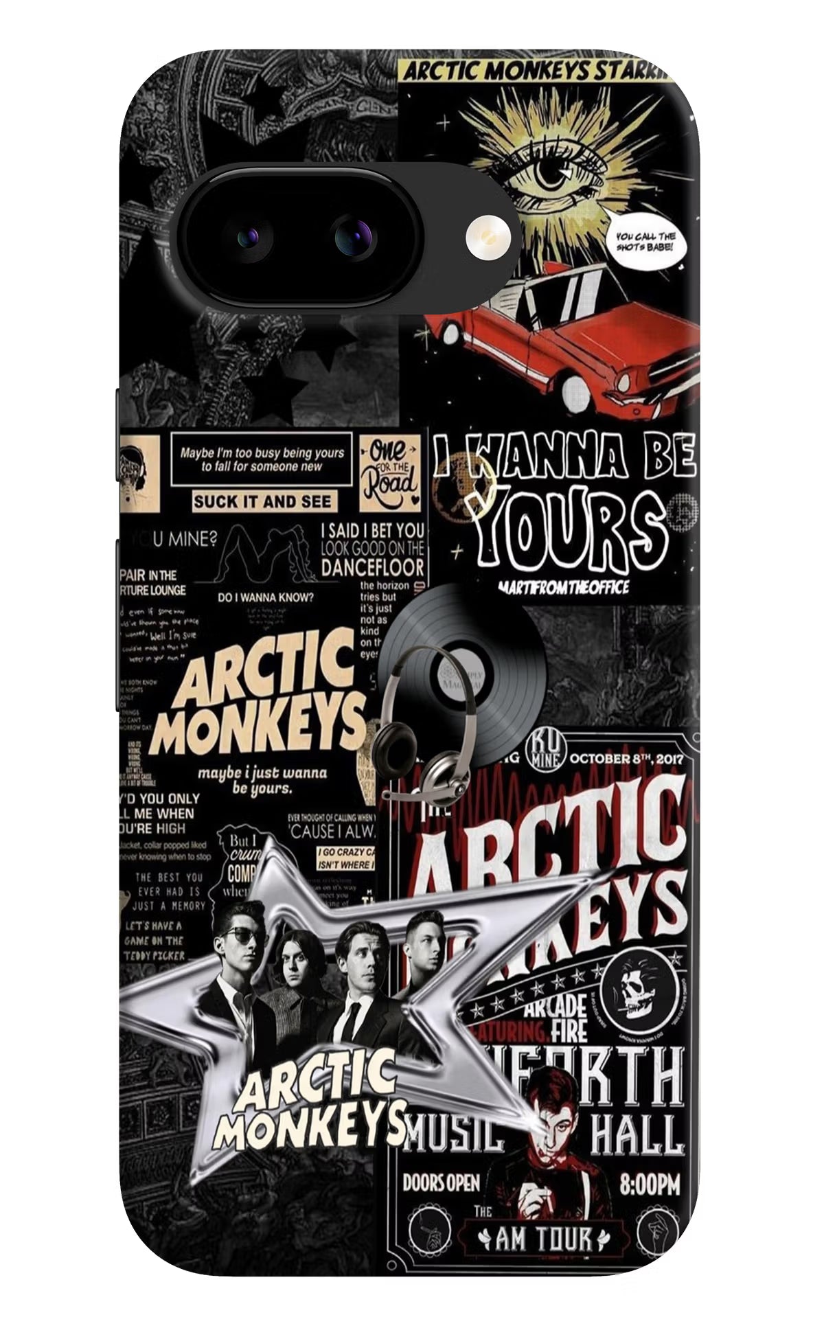 Arctic Monkeys Google Pixel 9A Back Cover - Arctic Monkeys Google Pixel 9A Back Cover Arctic Monkeys Google Pixel 9A Back Cover