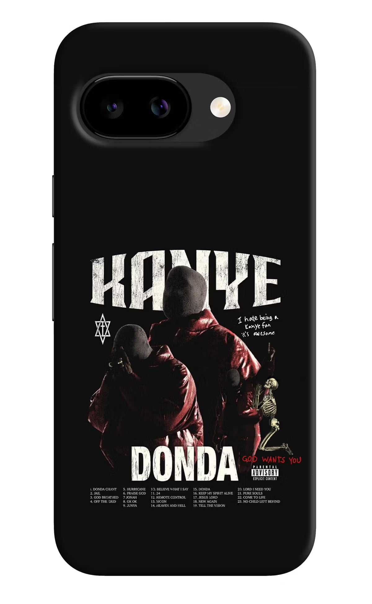 Donda Kanye West Google Pixel 9A Back Cover - Donda Kanye West Google Pixel 9A Back Cover Donda Kanye West Google Pixel 9A Back Cover