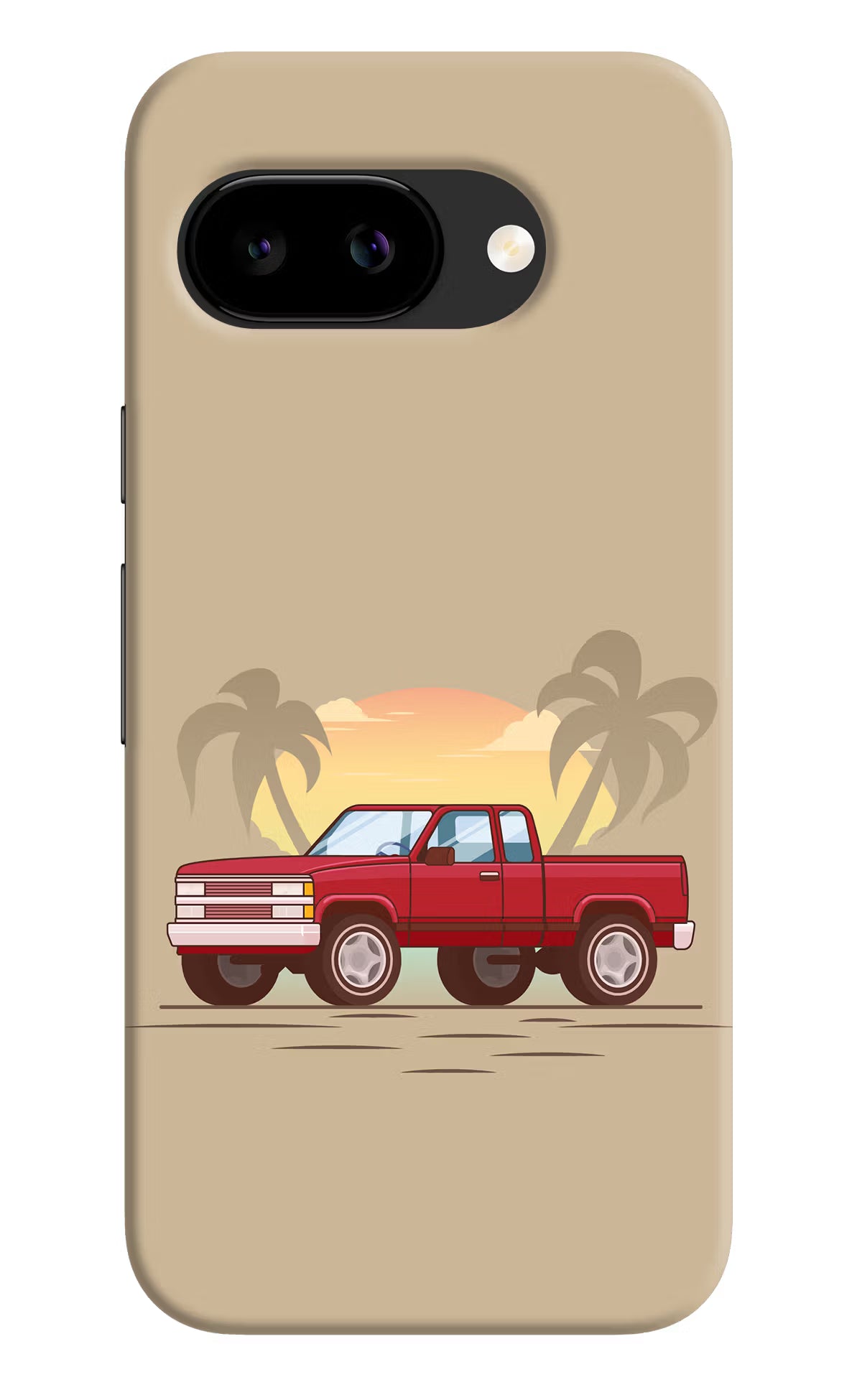 Desert Classic Drive Google Pixel 9A Back Cover - Desert Classic Drive Google Pixel 9A Back Cover Desert Classic Drive Google Pixel 9A Back Cover