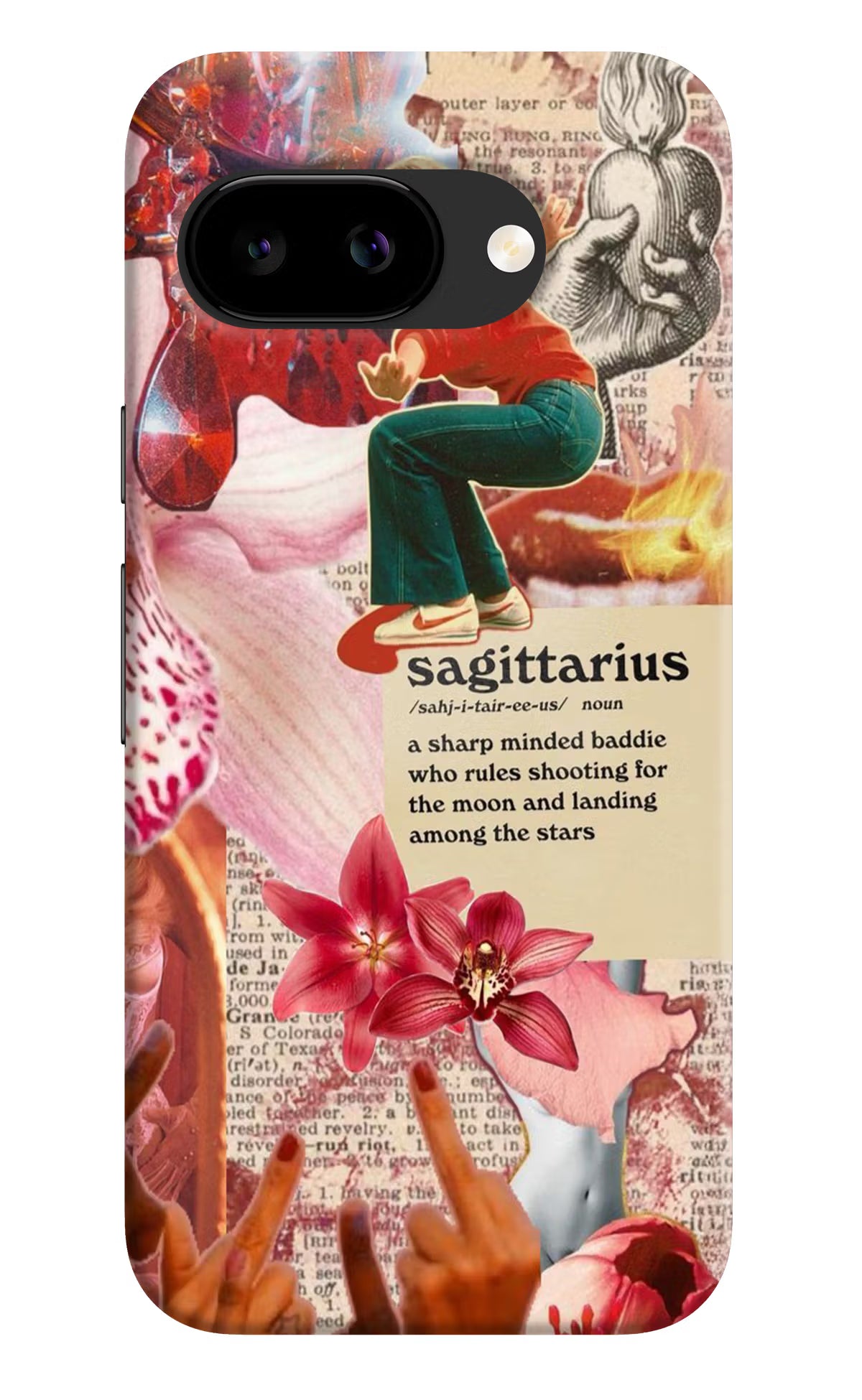 Sagittarius Zodiac Google Pixel 9A Back Cover - Sagittarius Zodiac Google Pixel 9A Hard Case Back Cover by Casekaro Sagittarius Zodiac Google Pixel 9A Hard Case Back Cover by Casekaro