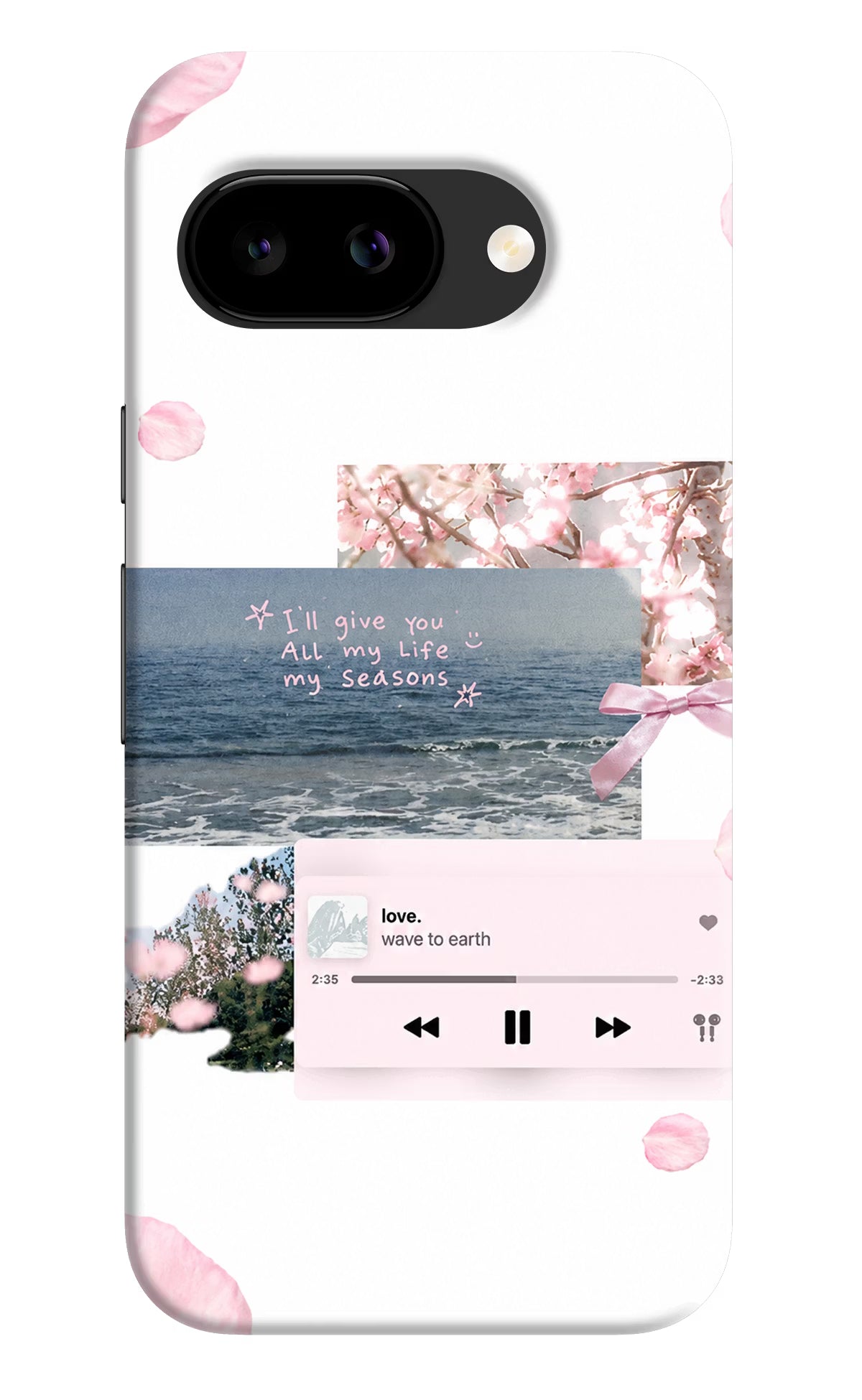 Wave to earth Google Pixel 9A Back Cover - Wave to earth Google Pixel 9A Back Cover Wave to earth Google Pixel 9A Back Cover
