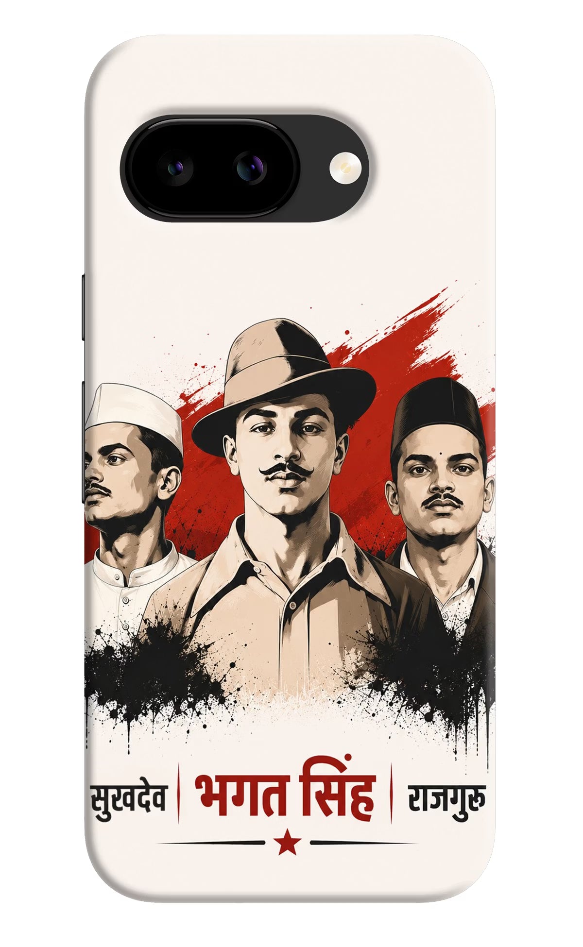 Sardar Patel Iron Will Google Pixel 9A Back Cover - Sardar Patel Iron Will Google Pixel 9A Back Cover Sardar Patel Iron Will Google Pixel 9A Back Cover