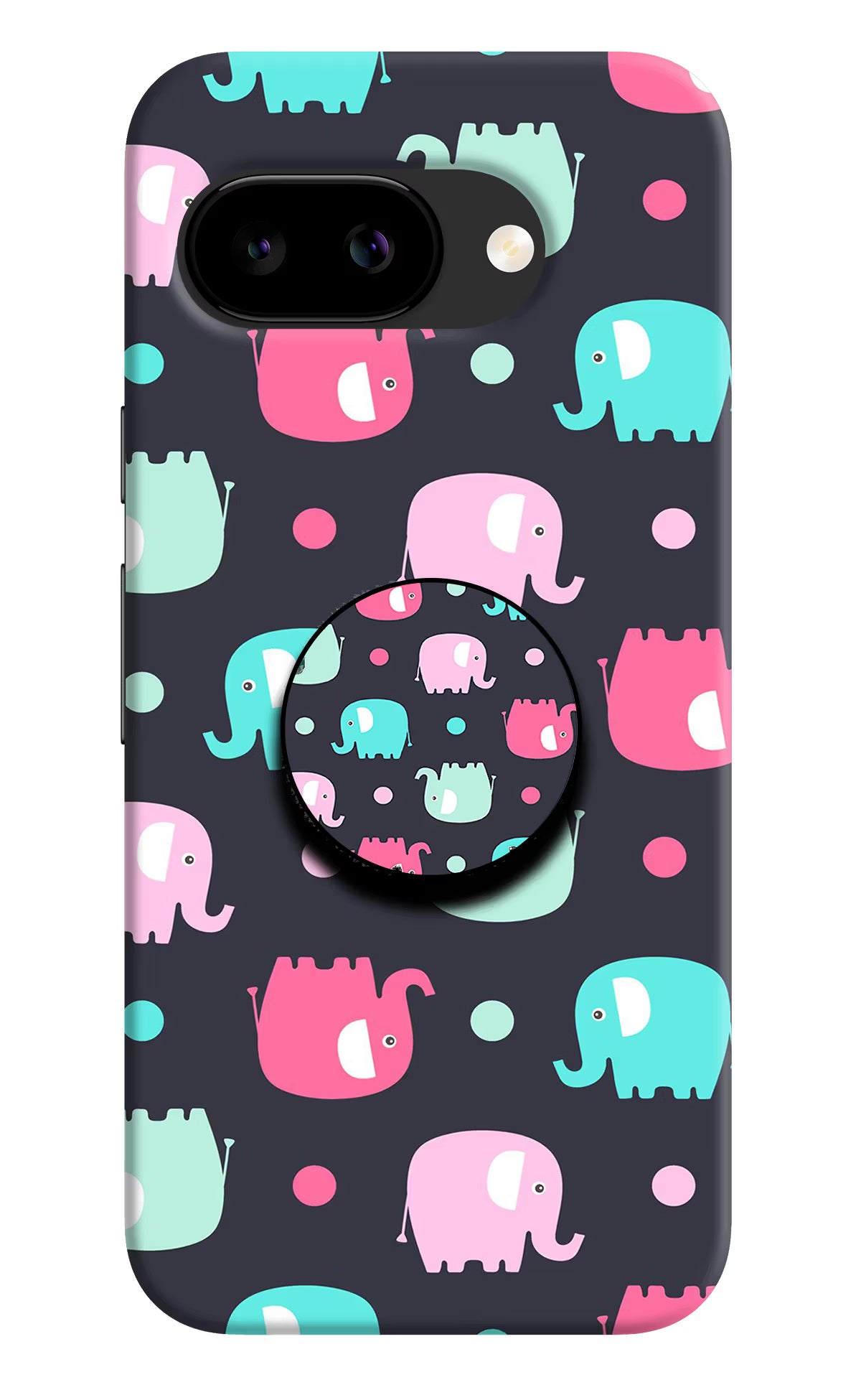Baby Elephants Google Pixel 9A Pop Case - Baby Elephants Google Pixel 9A Pop Case Baby Elephants Google Pixel 9A Pop Case