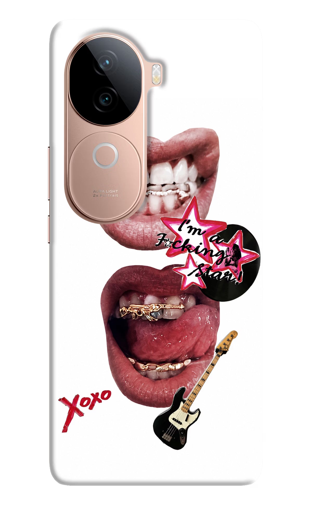Rockstar IQOO Z9s 5G Back Cover - Rockstar IQOO Z9s 5G Back Cover Rockstar IQOO Z9s 5G Back Cover