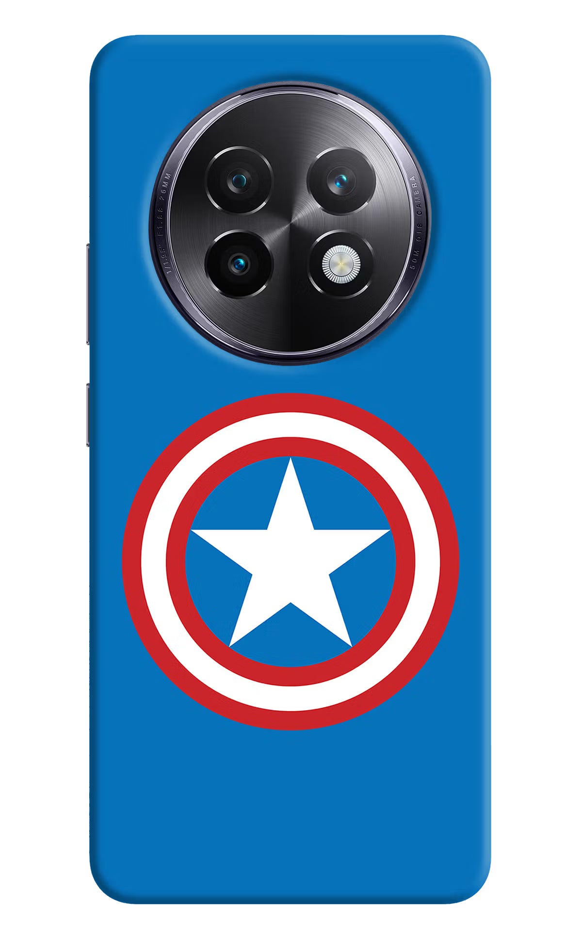 Captain America Logo Realme 13 Plus 5G Back Cover - Captain America Logo Realme 13 Plus 5G Back Cover Captain America Logo Realme 13 Plus 5G Back Cover