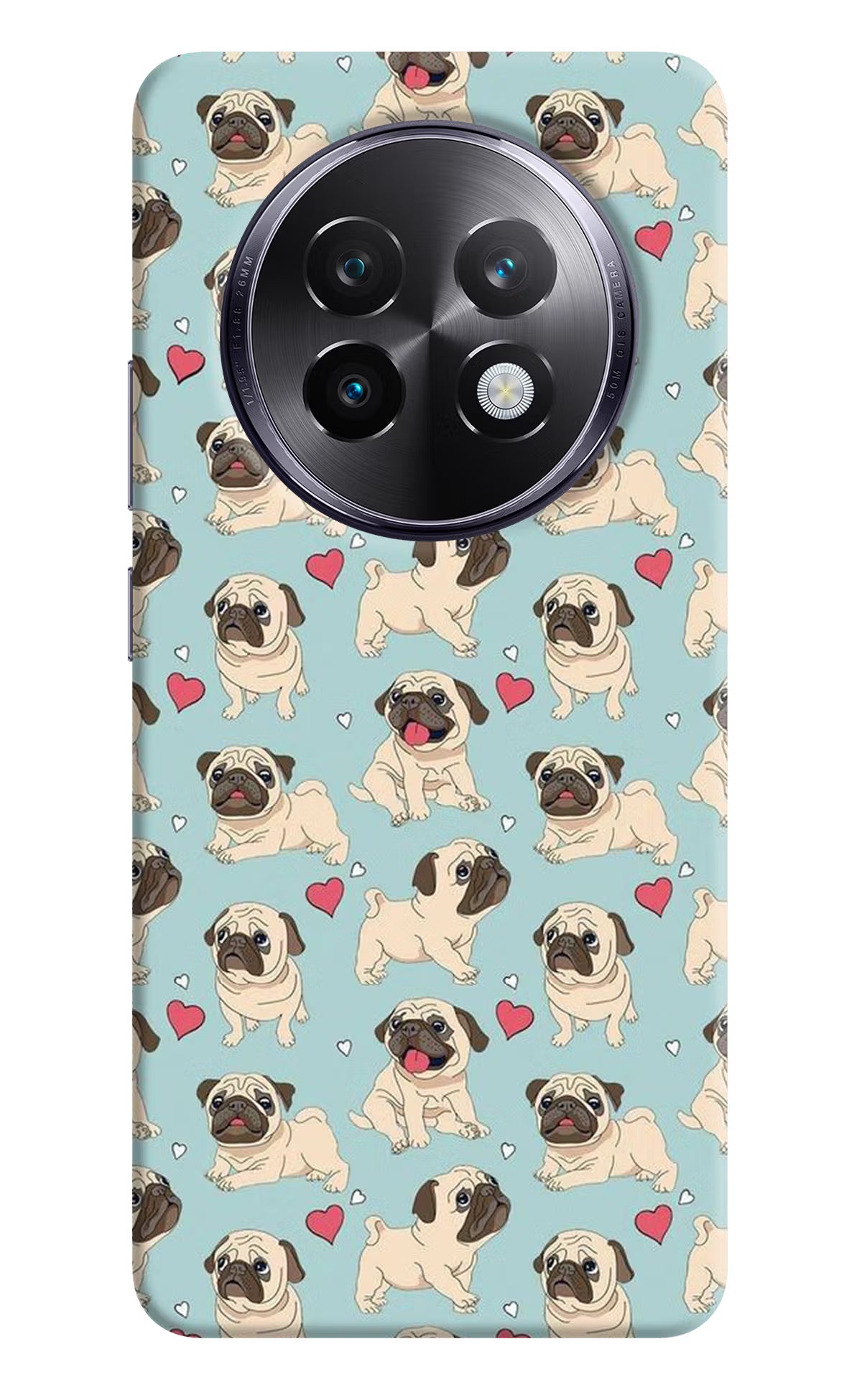 Pug Dog Realme 13 Plus 5G Back Cover - Pug Dog Realme 13 Plus 5G Back Cover Pug Dog Realme 13 Plus 5G Back Cover