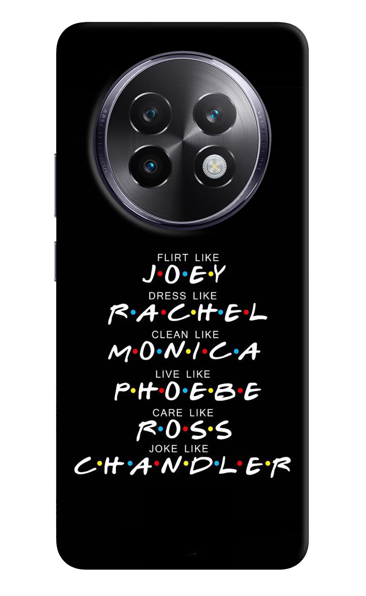 FRIENDS Character Realme 13 Plus 5G Back Cover - FRIENDS Character Realme 13 Plus 5G Back Cover FRIENDS Character Realme 13 Plus 5G Back Cover