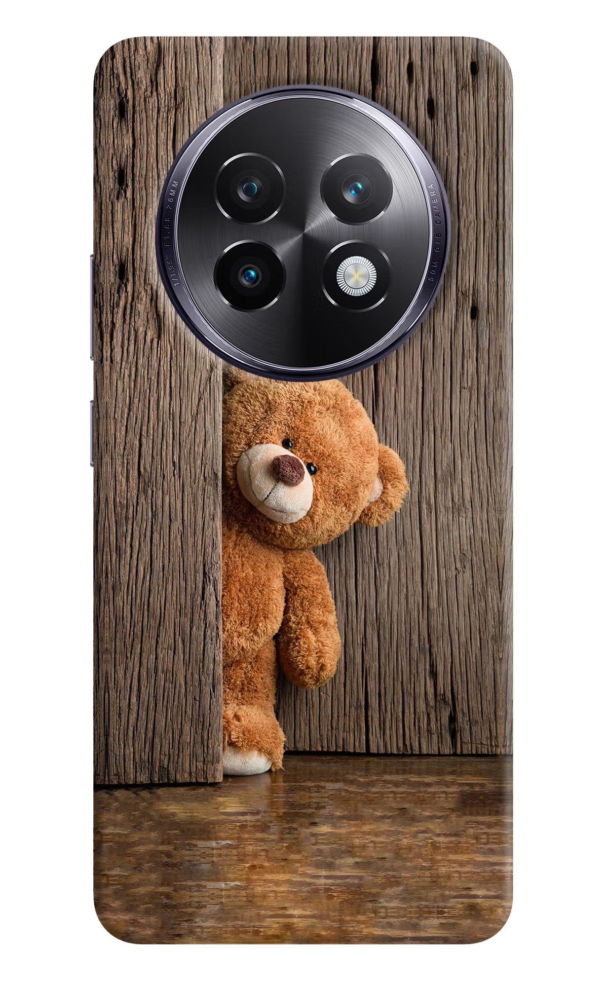 Teddy Wooden Realme 13 Plus 5G Back Cover - Teddy Wooden Realme 13 Plus 5G Back Cover Teddy Wooden Realme 13 Plus 5G Back Cover