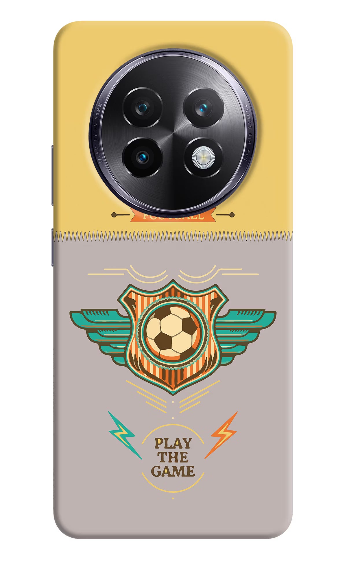 Football Realme 13 Plus 5G Back Cover - Football Realme 13 Plus 5G Back Cover Football Realme 13 Plus 5G Back Cover