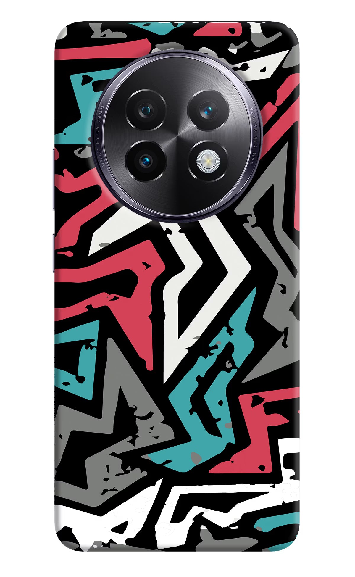 Geometric Graffiti Realme 13 Plus 5G Back Cover - Geometric Graffiti Realme 13 Plus 5G Back Cover Geometric Graffiti Realme 13 Plus 5G Back Cover