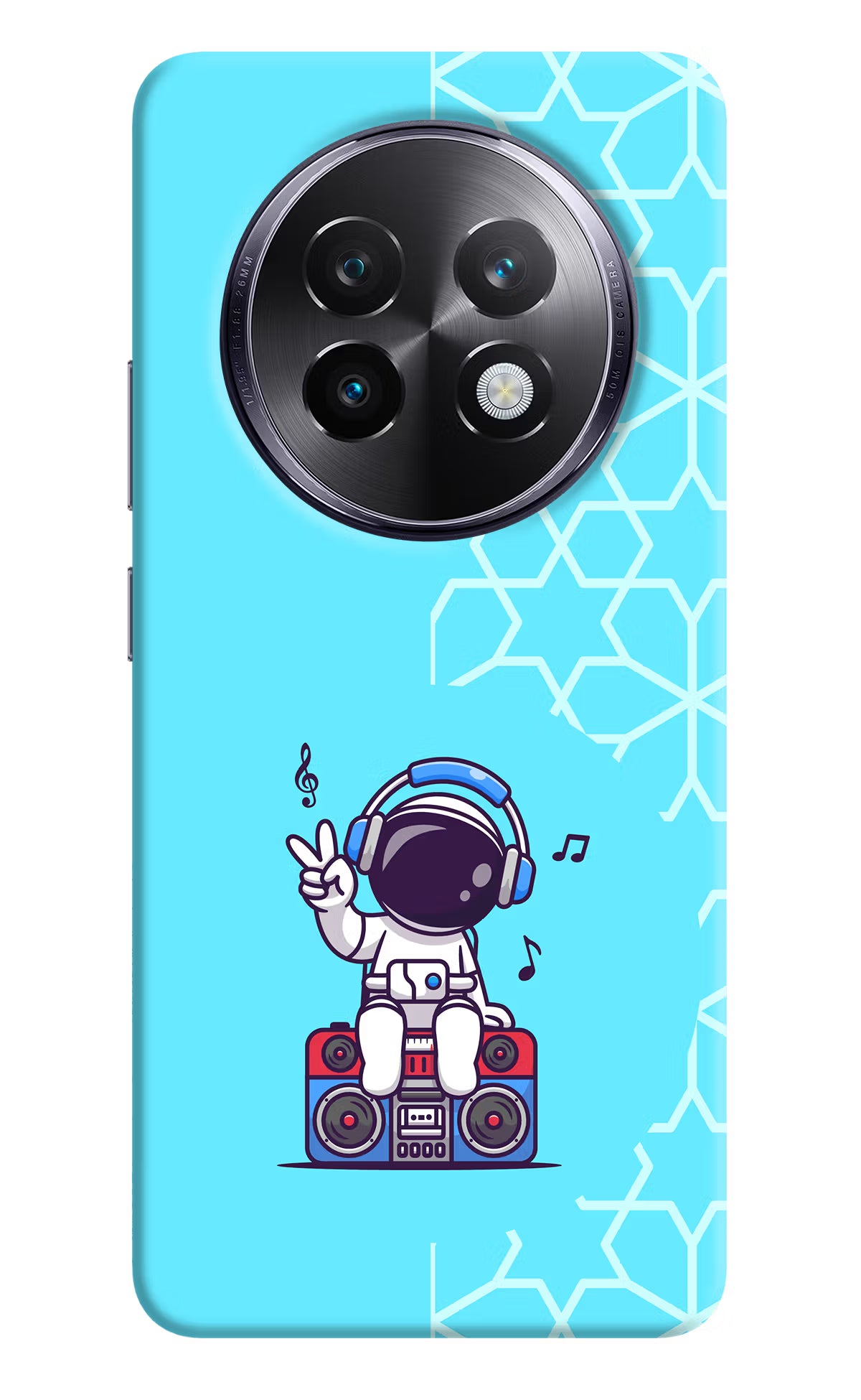 Cute Astronaut Chilling Realme 13 Plus 5G Back Cover - Cute Astronaut Chilling Realme 13 Plus 5G Back Cover Cute Astronaut Chilling Realme 13 Plus 5G Back Cover