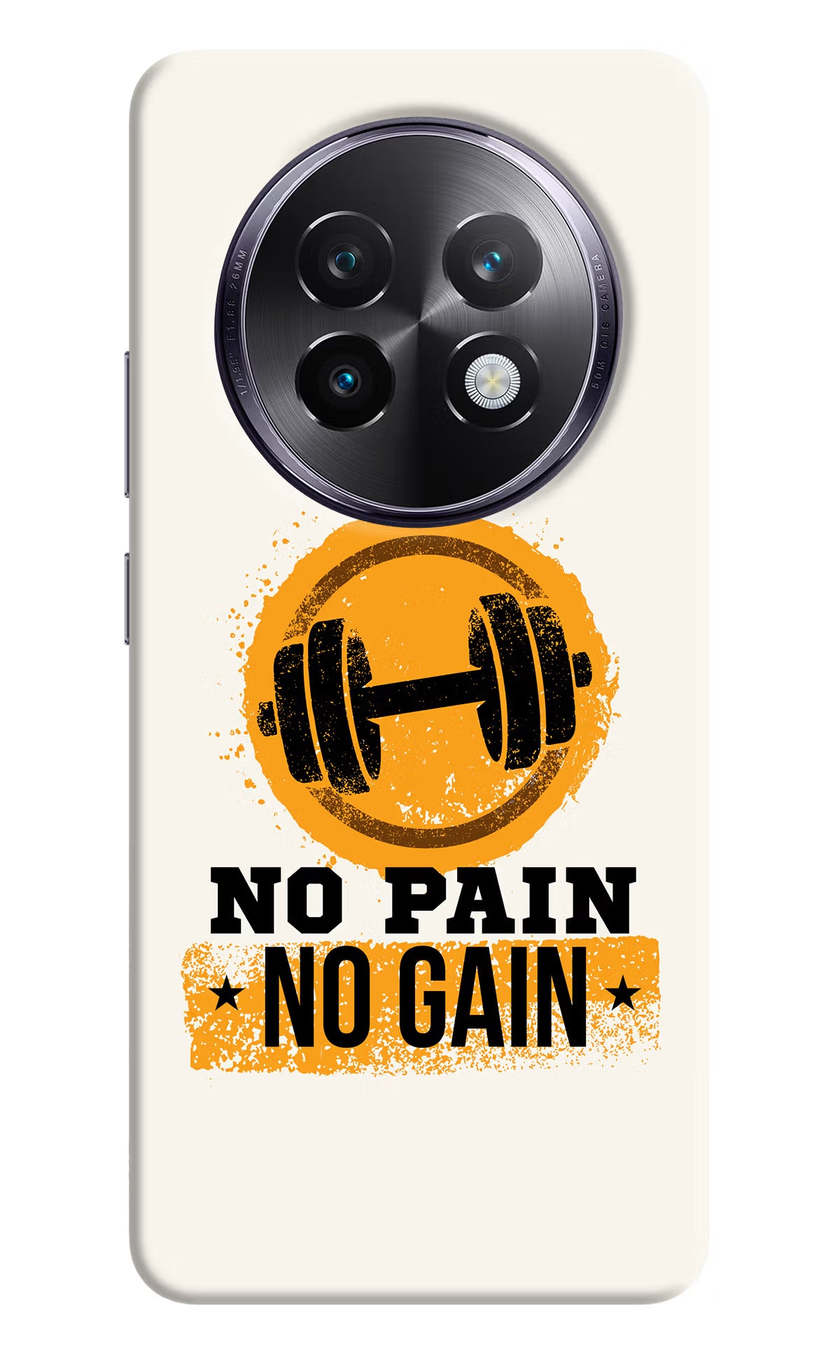 No Pain No Gain Realme 13 Plus 5G Back Cover - No Pain No Gain Realme 13 Plus 5G Back Cover No Pain No Gain Realme 13 Plus 5G Back Cover