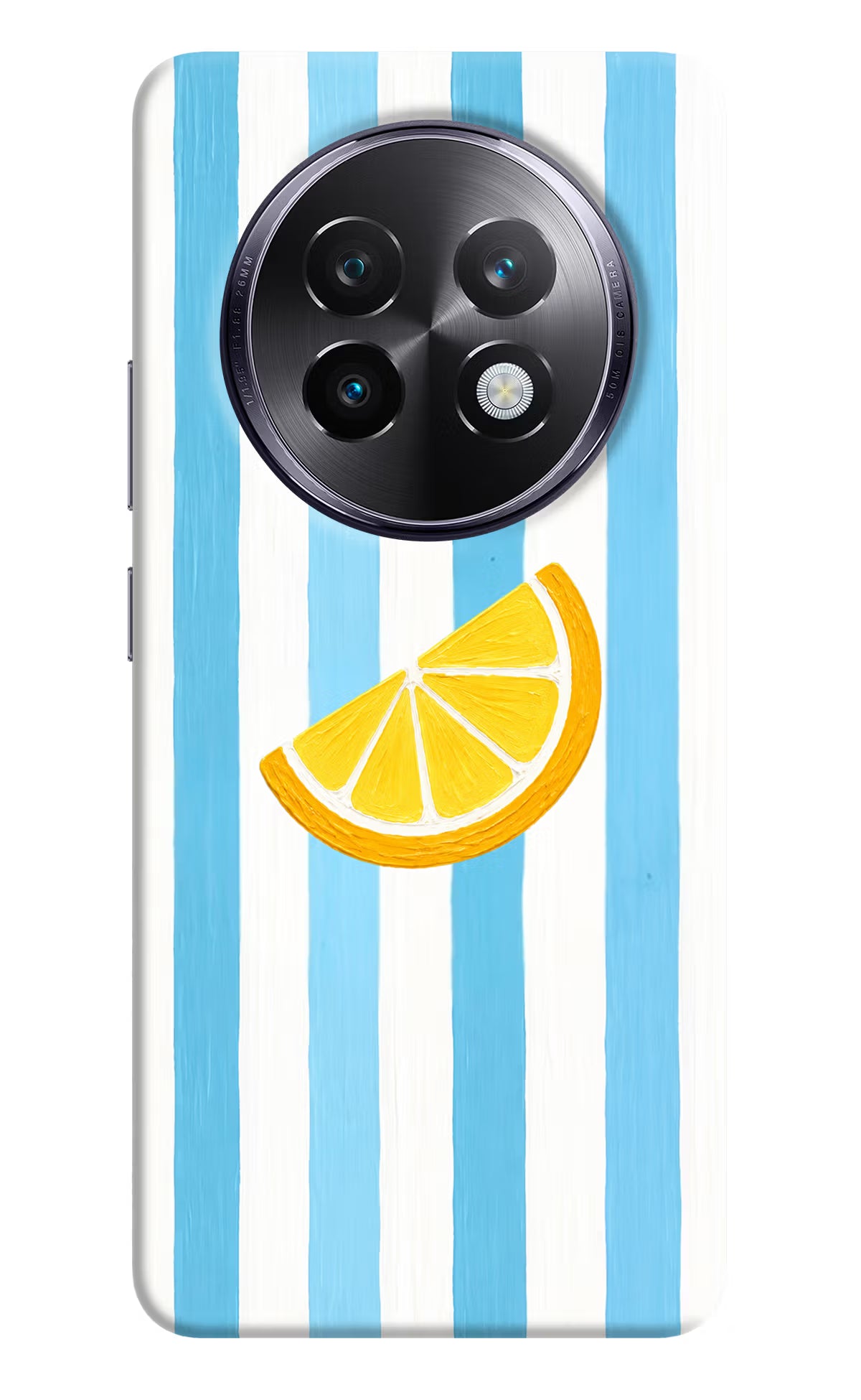 Summer Lemon Realme 13 Plus 5G Back Cover - Summer Lemon Realme 13 Plus 5G Hard Case Back Cover by Casekaro Summer Lemon Realme 13 Plus 5G Hard Case Back Cover by Casekaro
