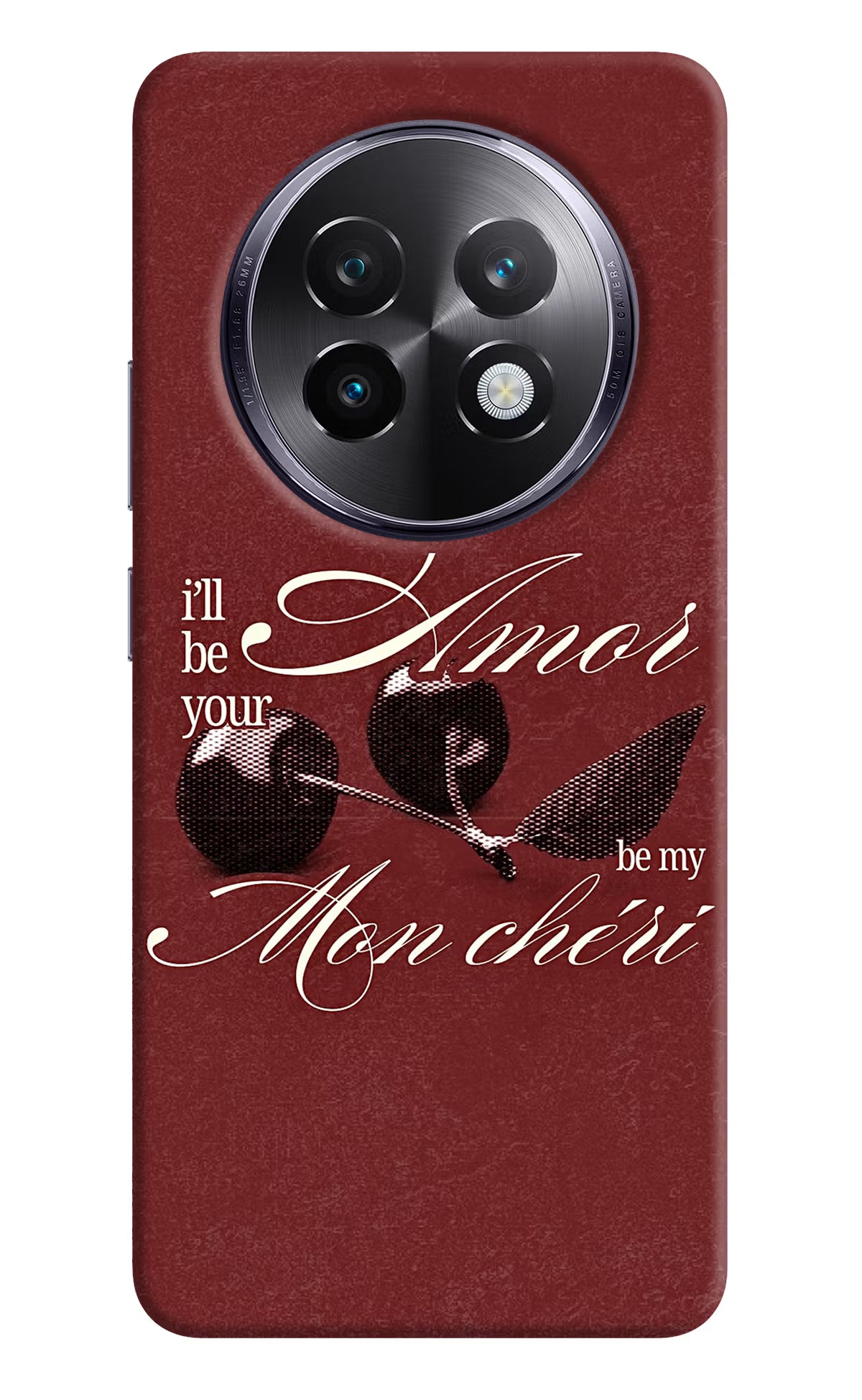 Velvet Cherry Realme 13 Plus 5G Back Cover - Velvet Cherry Realme 13 Plus 5G Back Cover Velvet Cherry Realme 13 Plus 5G Back Cover