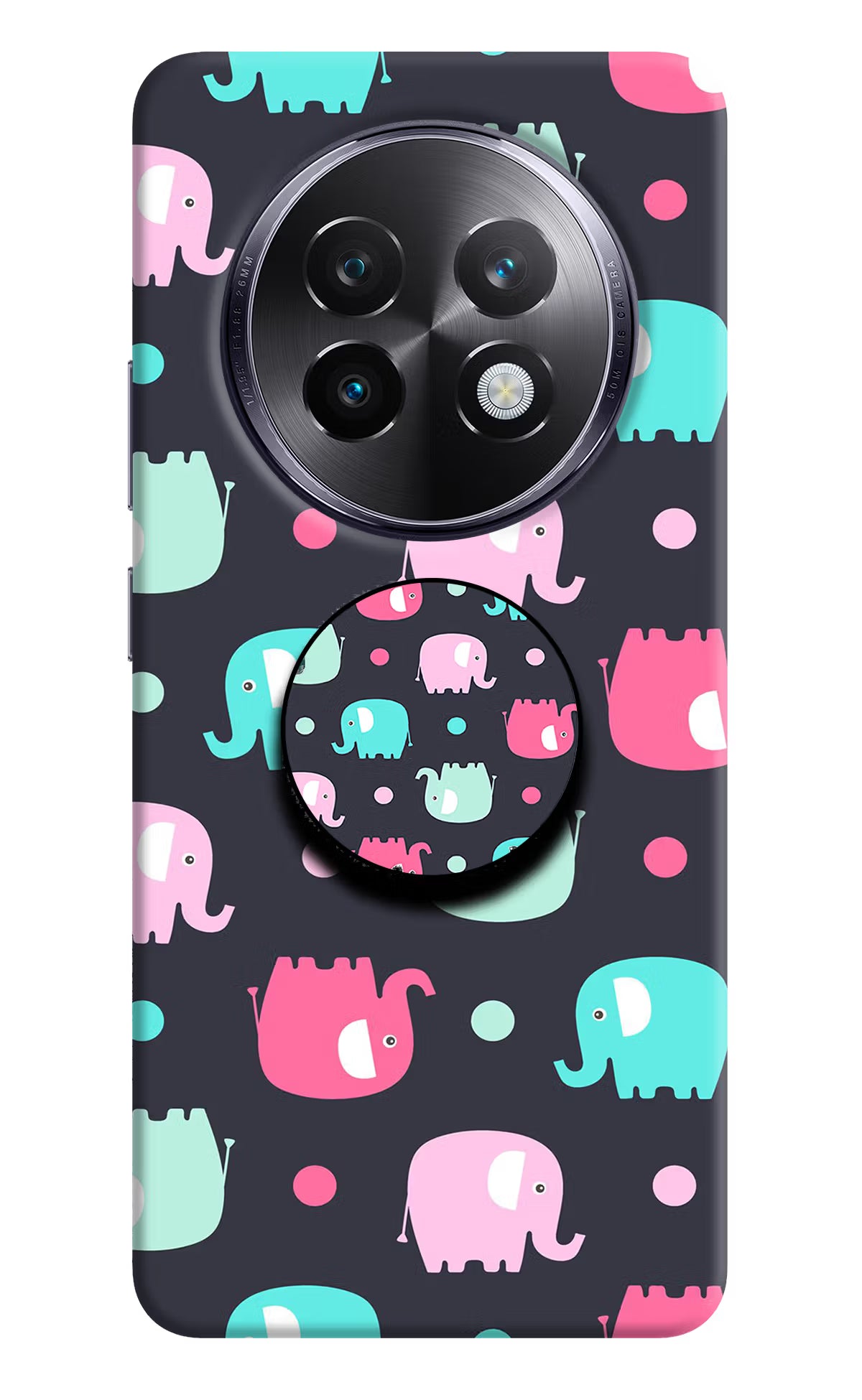 Baby Elephants Realme 13 Plus 5G Pop Case - Baby Elephants Realme 13 Plus 5G Pop Case Baby Elephants Realme 13 Plus 5G Pop Case