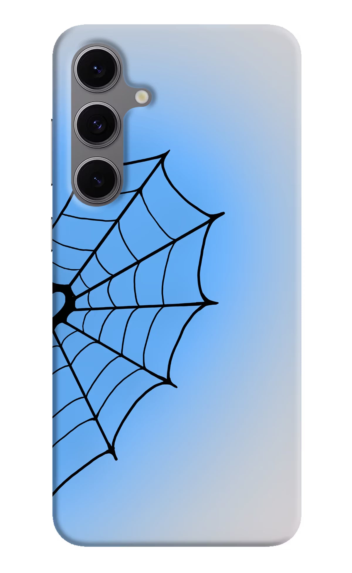 Blue Web Samsung S24 FE 5G Back Cover - Blue Web Samsung S24 FE 5G Back Cover Blue Web Samsung S24 FE 5G Back Cover