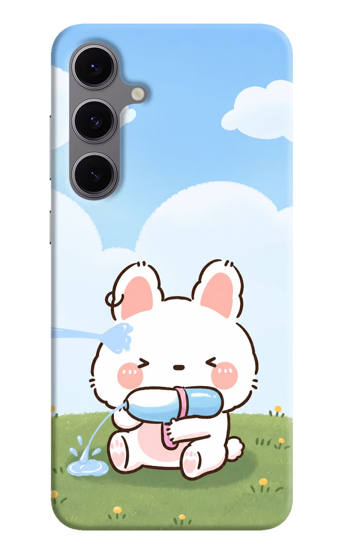 Bunny Treat Samsung S24 FE 5G Back Cover - Bunny Treat Samsung S24 FE 5G Back Cover Bunny Treat Samsung S24 FE 5G Back Cover
