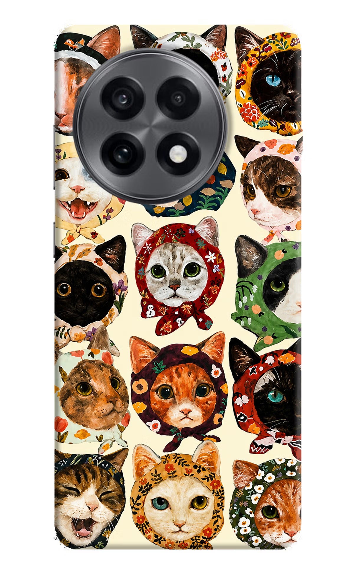 Cool Cat OnePlus 13R Back Cover - Cool Cat OnePlus 13R Back Cover Cool Cat OnePlus 13R Back Cover