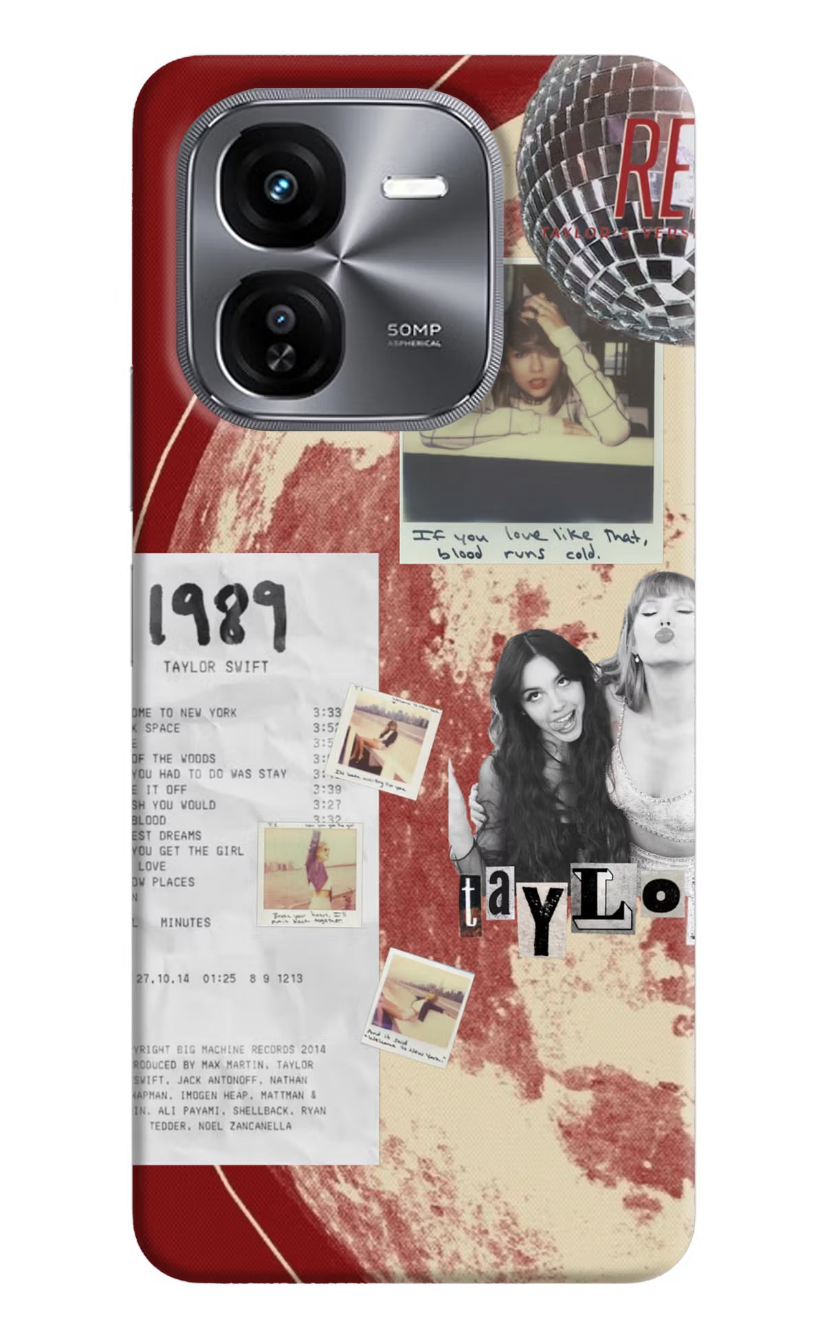Taylor Swift iQOO Z9X Back Cover - Taylor Swift iQOO Z9X Back Cover Taylor Swift iQOO Z9X Back Cover