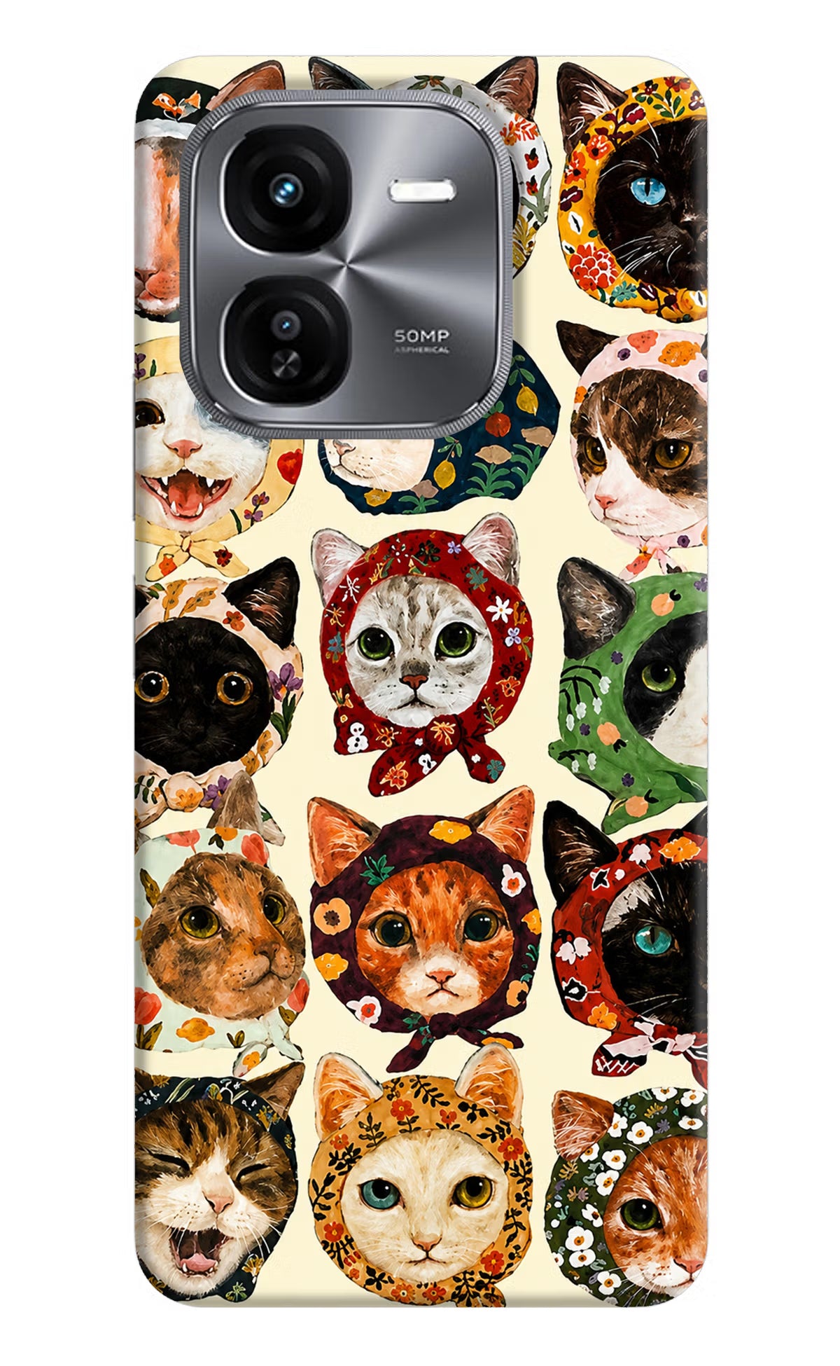 Cool Cat iQOO Z9X Back Cover - Cool Cat iQOO Z9X Back Cover Cool Cat iQOO Z9X Back Cover