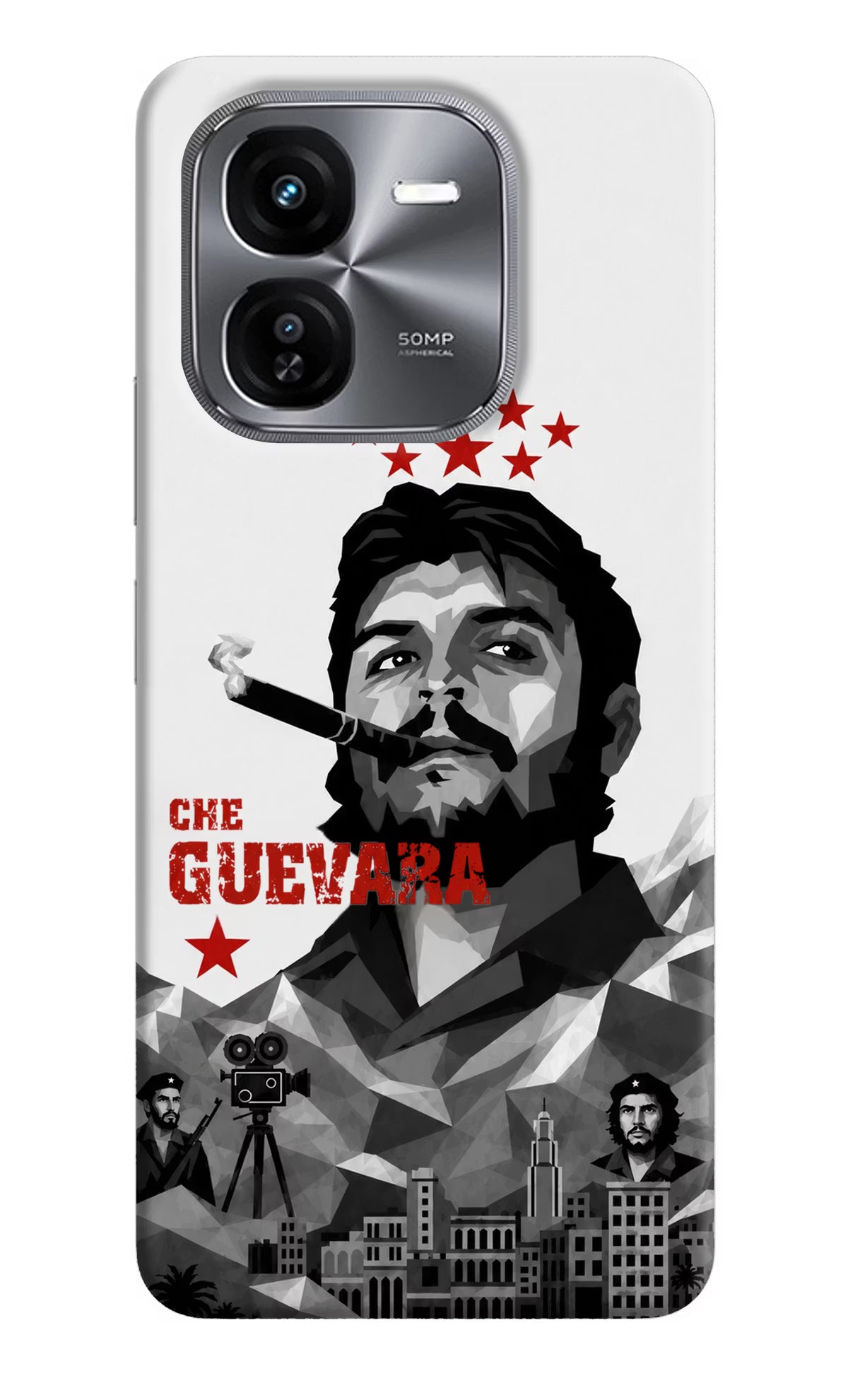 Che Guevara Iconic iQOO Z9X Back Cover - Che Guevara Iconic iQOO Z9X Back Cover Che Guevara Iconic iQOO Z9X Back Cover