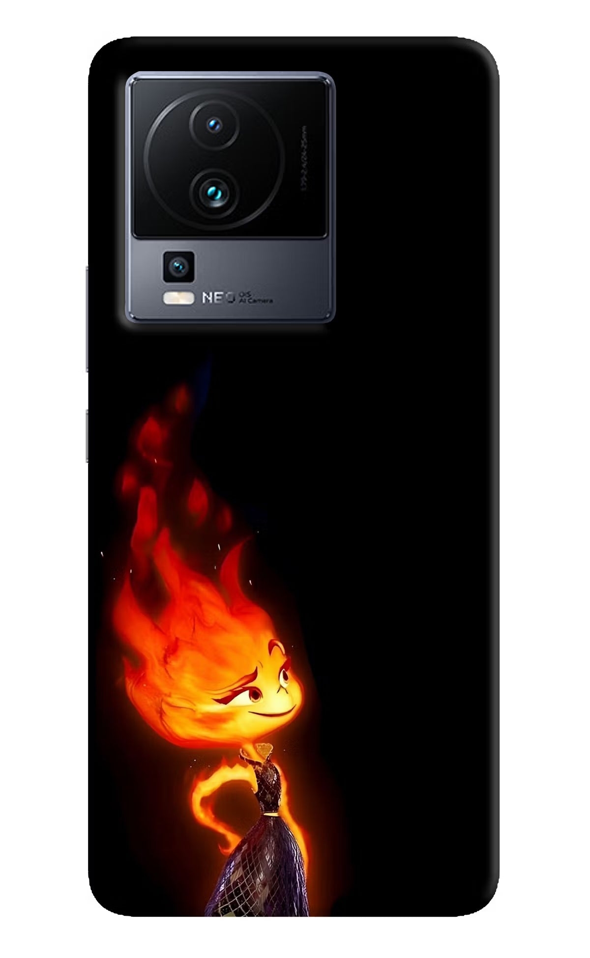 Ember Flame iQOO Neo 7 Back Cover - Ember Flame iQOO Neo 7 Back Cover Ember Flame iQOO Neo 7 Back Cover