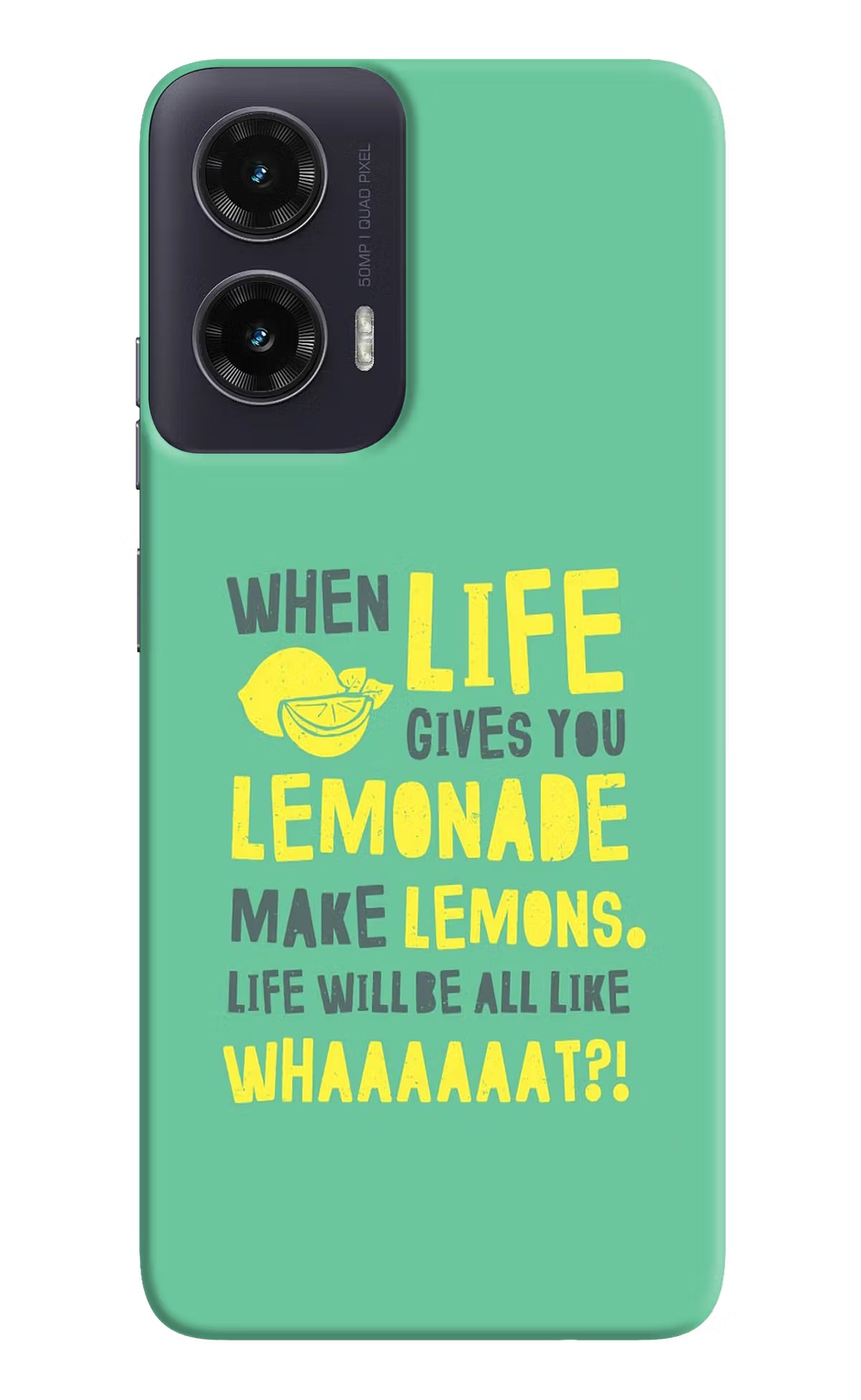 Quote Moto G35 5G Back Cover - Quote Moto G35 5G Hard Case Back Cover by Casekaro Quote Moto G35 5G Hard Case Back Cover by Casekaro