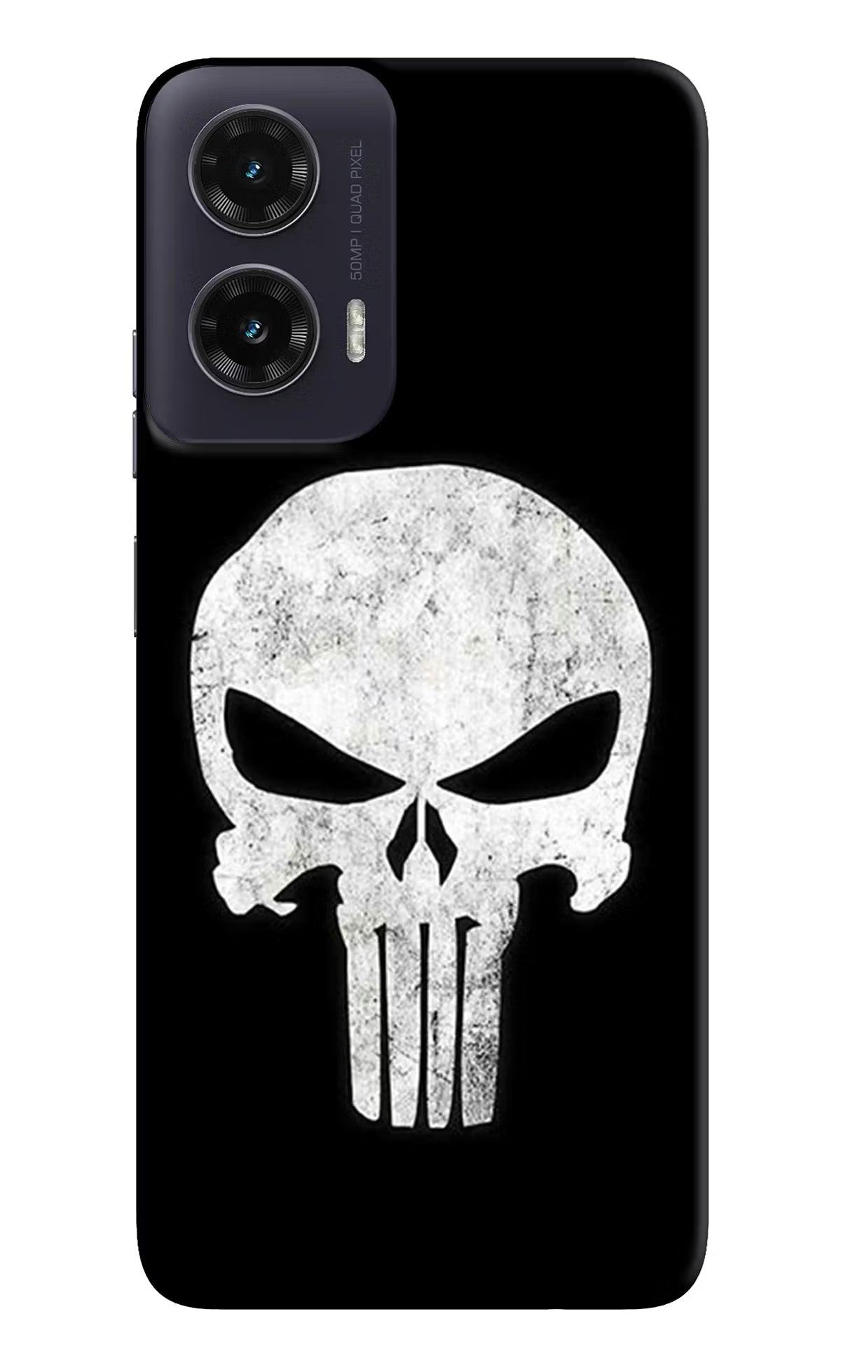 Punisher Skull Moto G35 5G Back Cover - Punisher Skull Moto G35 5G Hard Case Back Cover by Casekaro Punisher Skull Moto G35 5G Hard Case Back Cover by Casekaro