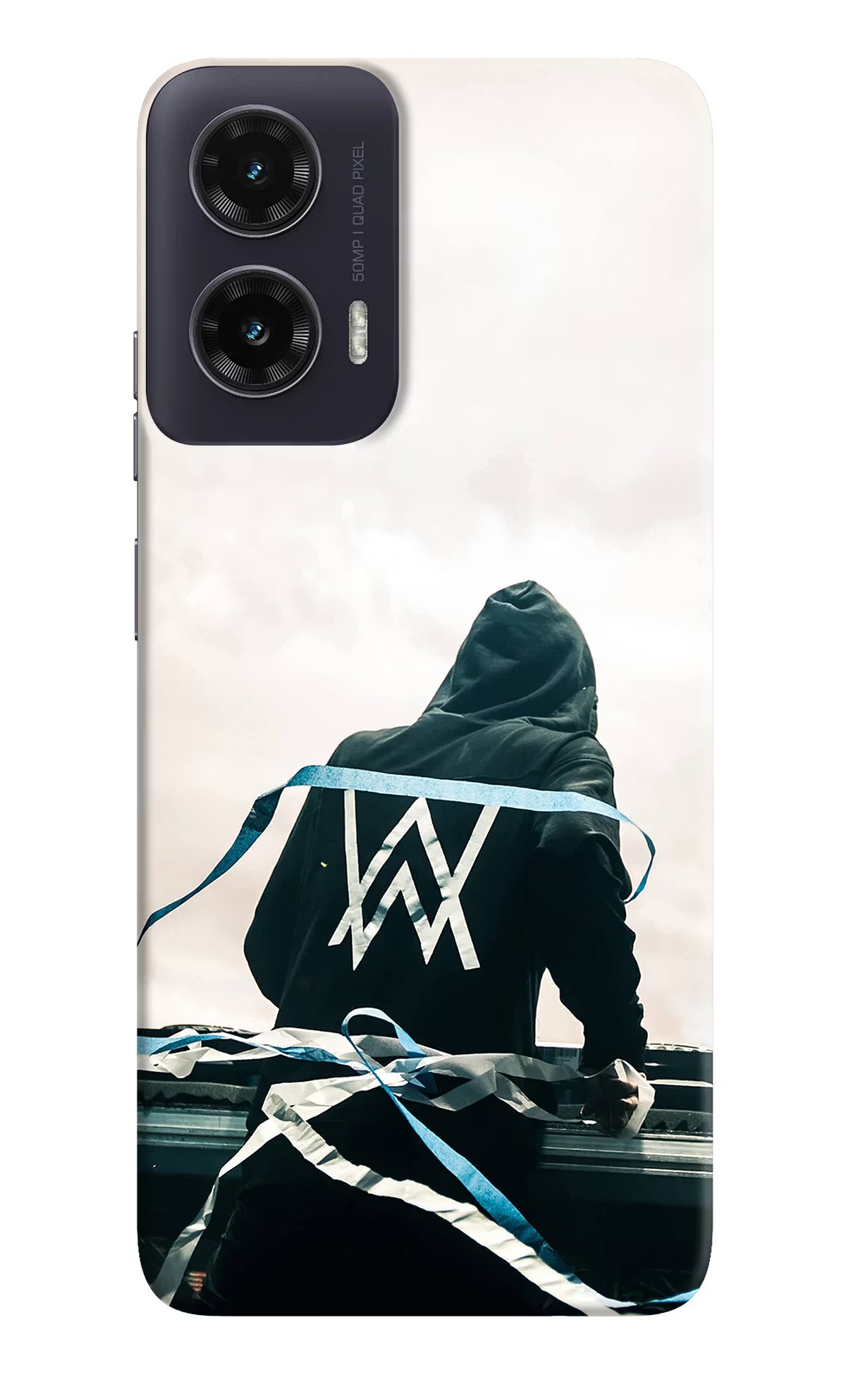 Alan Walker Moto G35 5G Back Cover - Alan Walker Moto G35 5G Hard Case Back Cover by Casekaro Alan Walker Moto G35 5G Hard Case Back Cover by Casekaro
