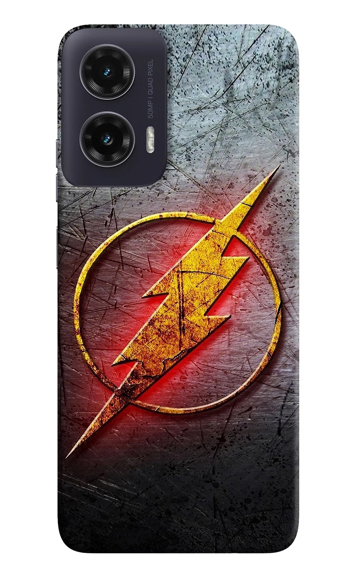 Flash Moto G35 5G Back Cover - Flash Moto G35 5G Hard Case Back Cover by Casekaro Flash Moto G35 5G Hard Case Back Cover by Casekaro